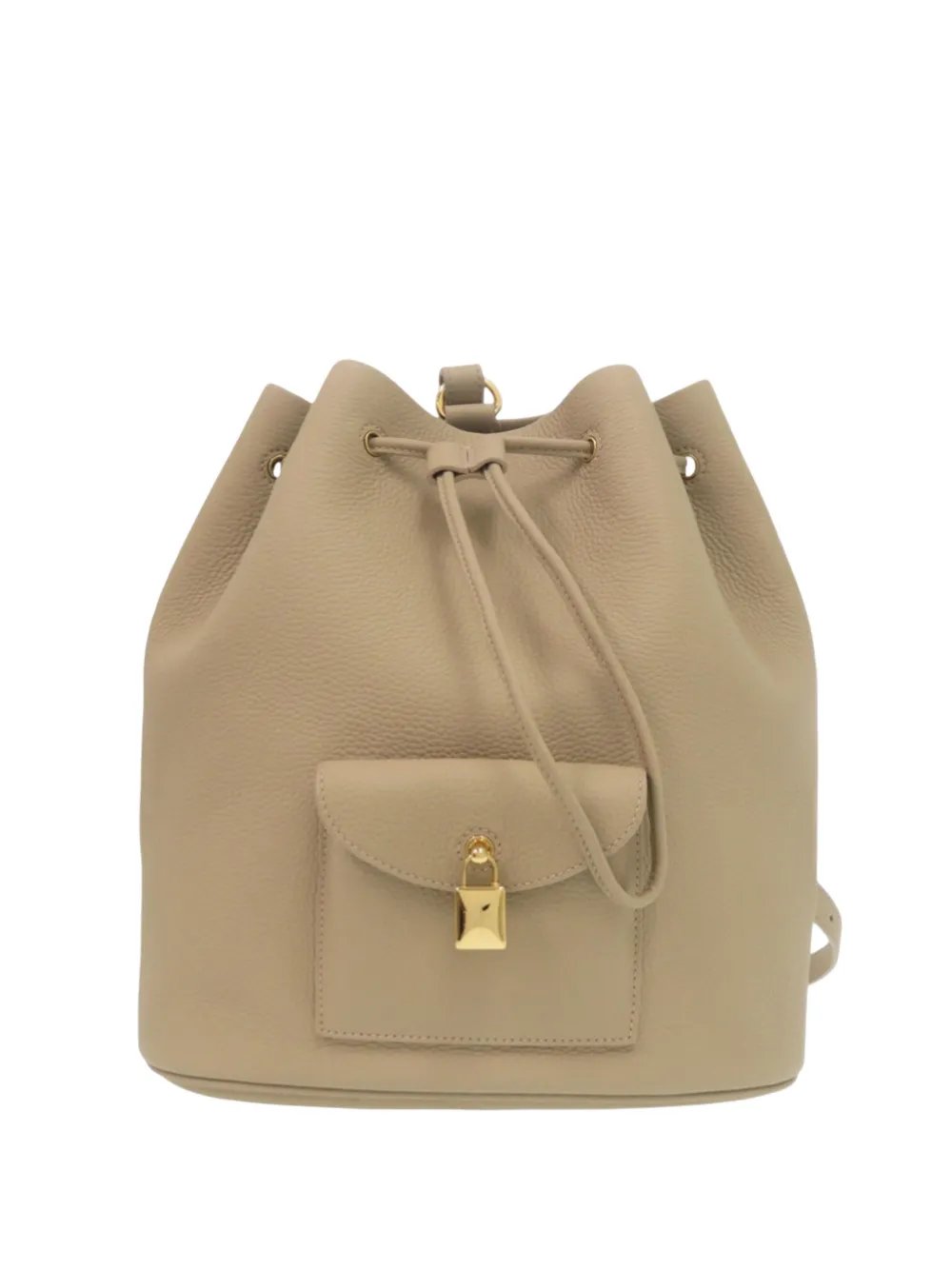 Loro Piana 2019-2026 Grained Calfskin Extra Drawstring backpack