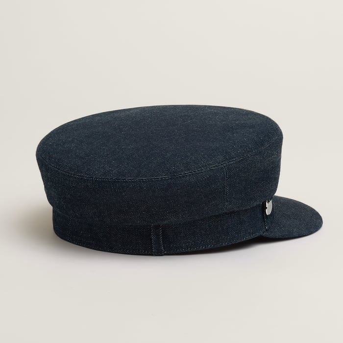 Indigo Deauville Denim Cap