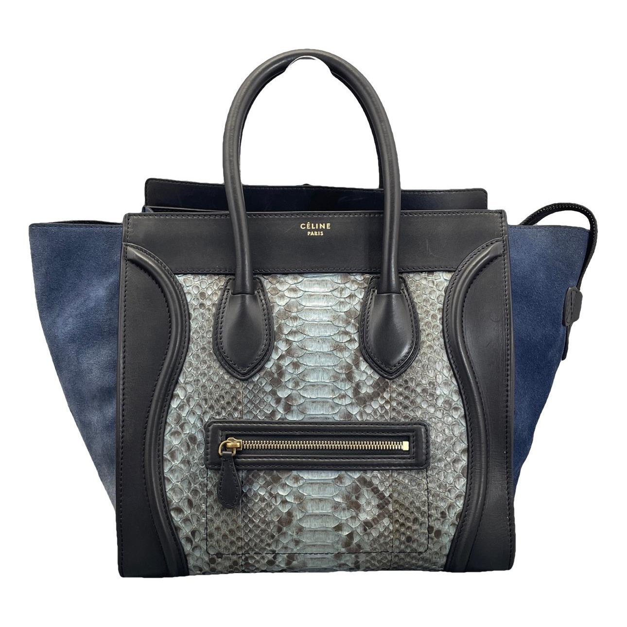 Luggage leather handbag