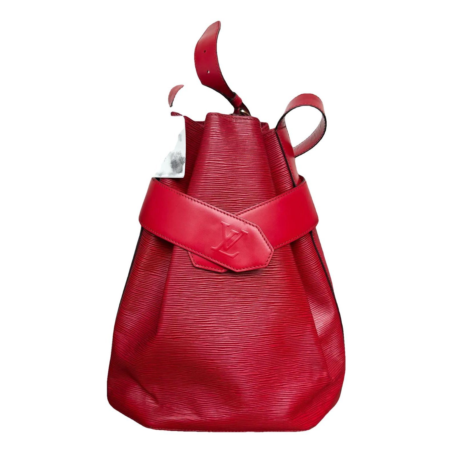 Twist Bucket Vintage leather handbag
