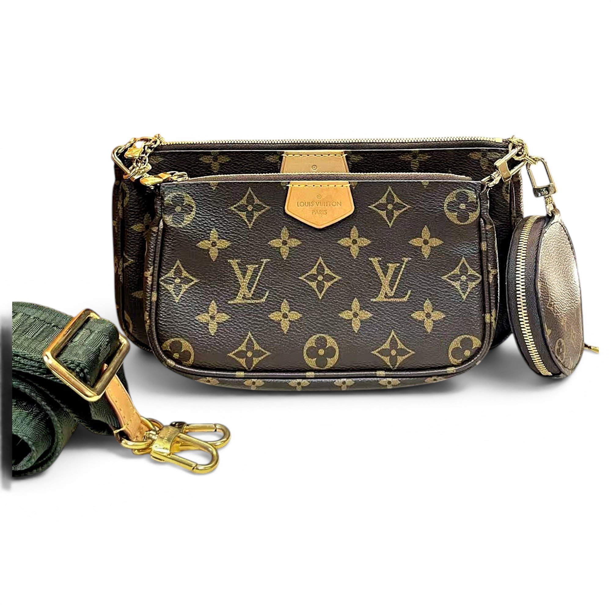 Multi Pochette Accessoires leather handbag