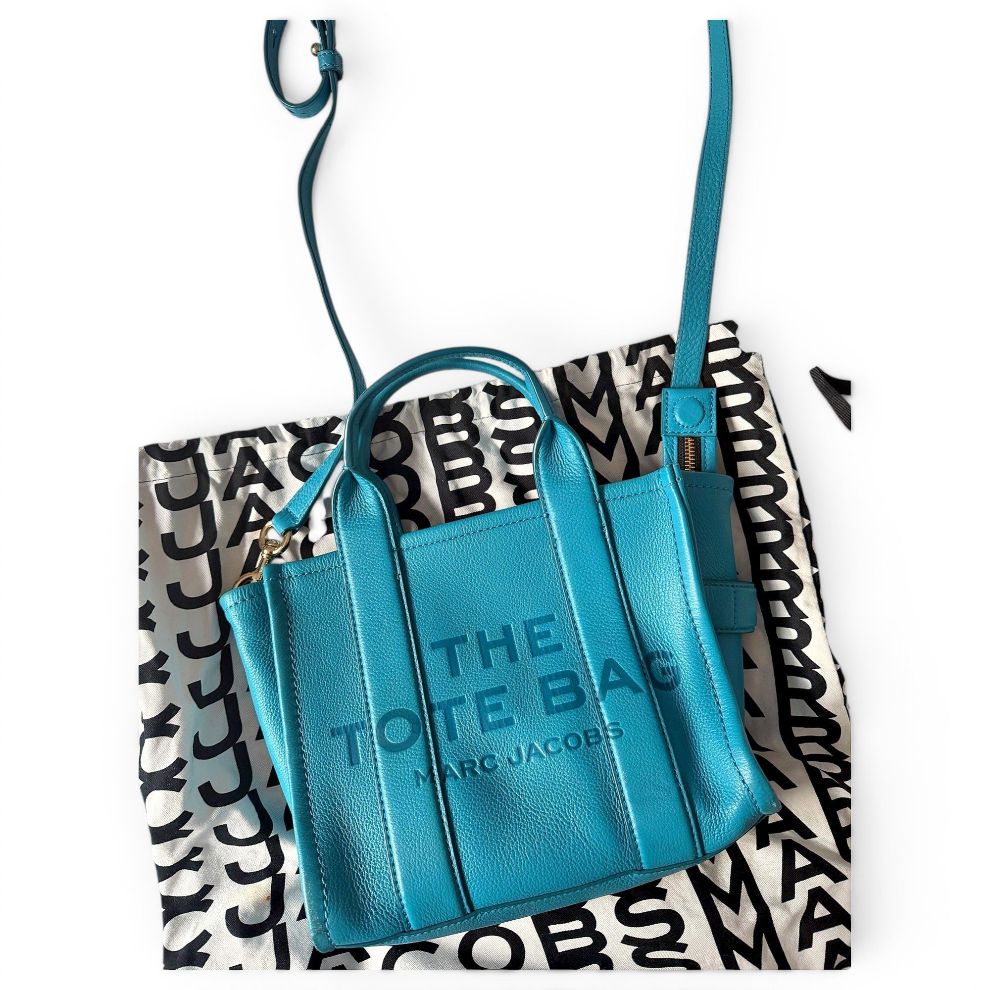 The Tag Tote leather tote