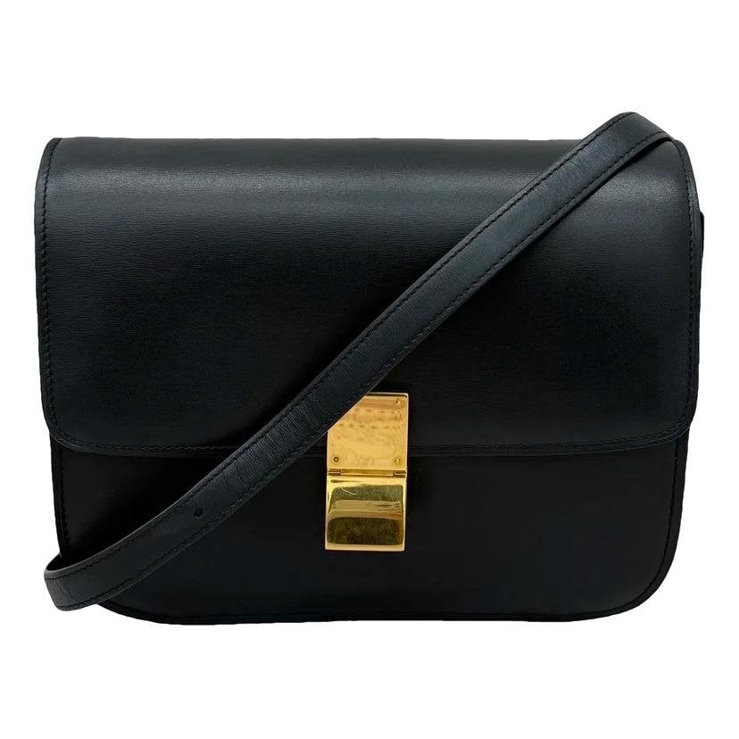 Classic leather handbag