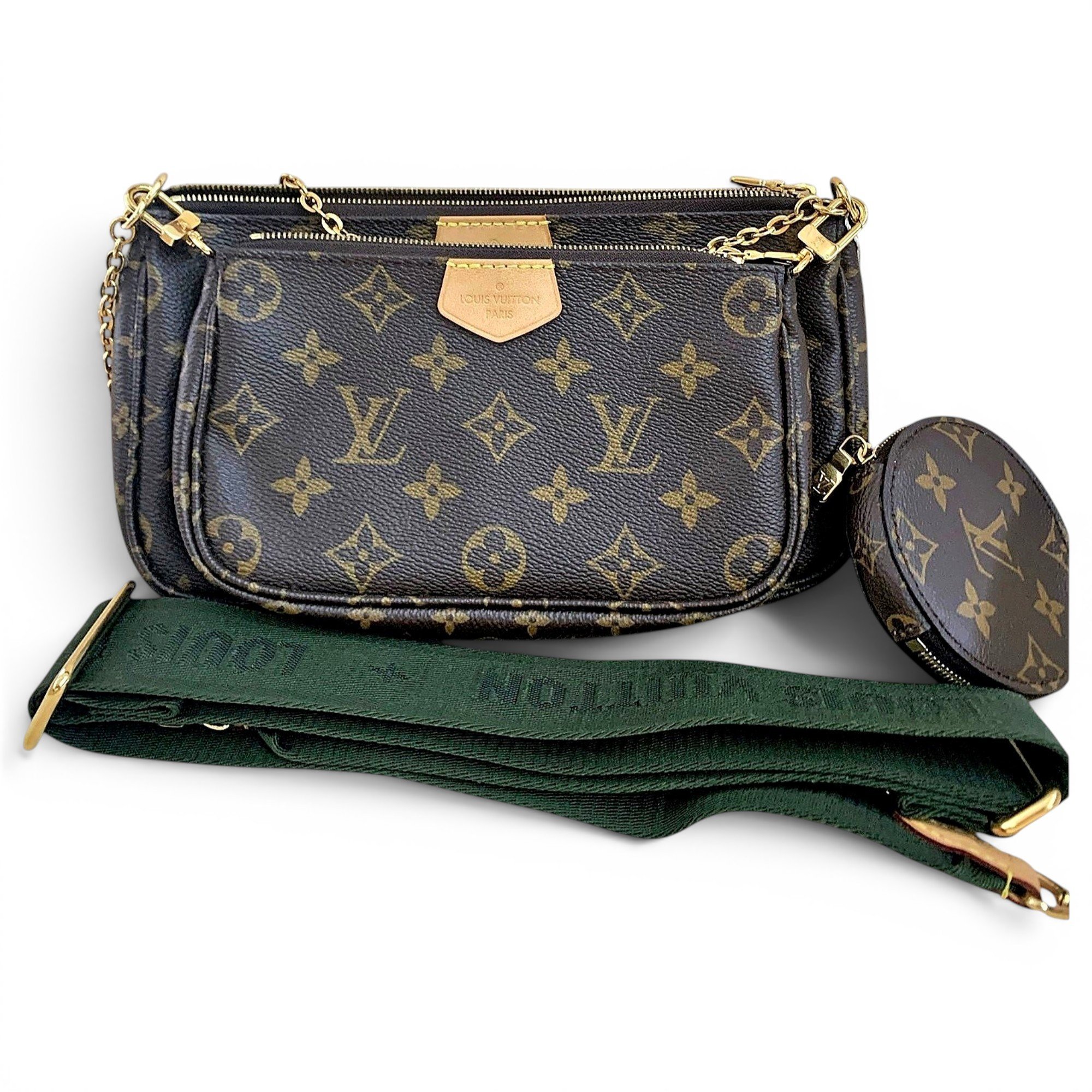 Multi Pochette Accessoires leather handbag