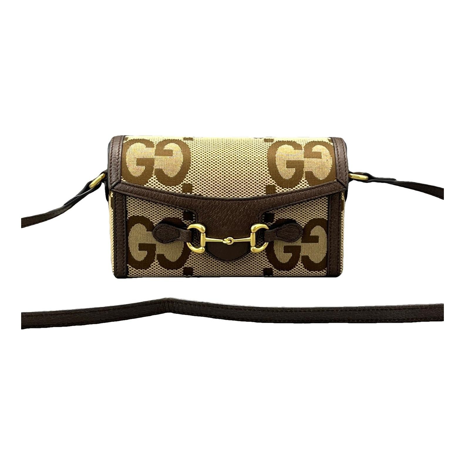 Horsebit 1955 Vertical cloth handbag