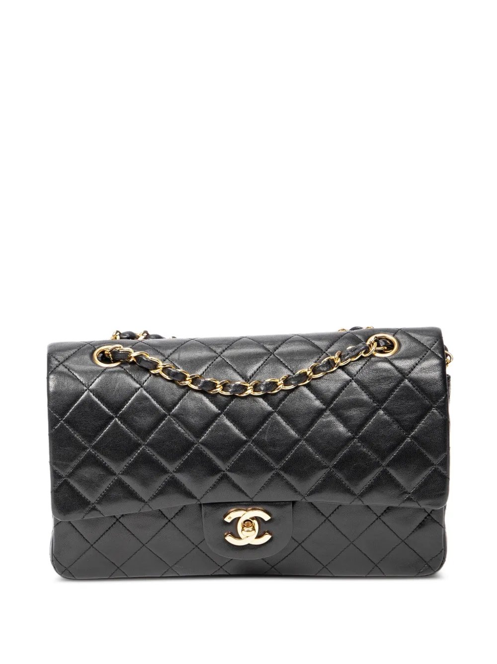 1989-1991 Double Flap 26 quilted-design shoulder bag