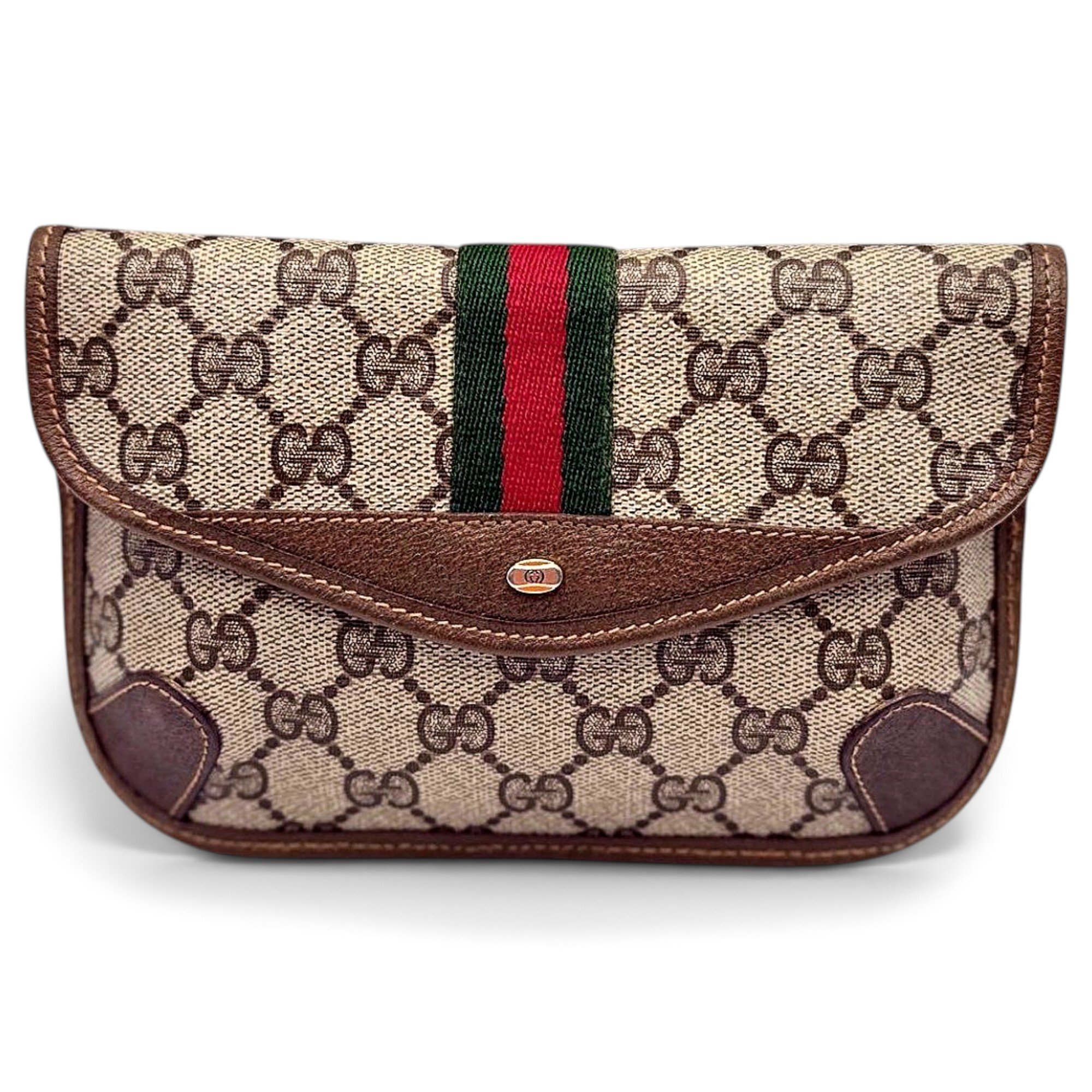 Ophidia cloth clutch bag