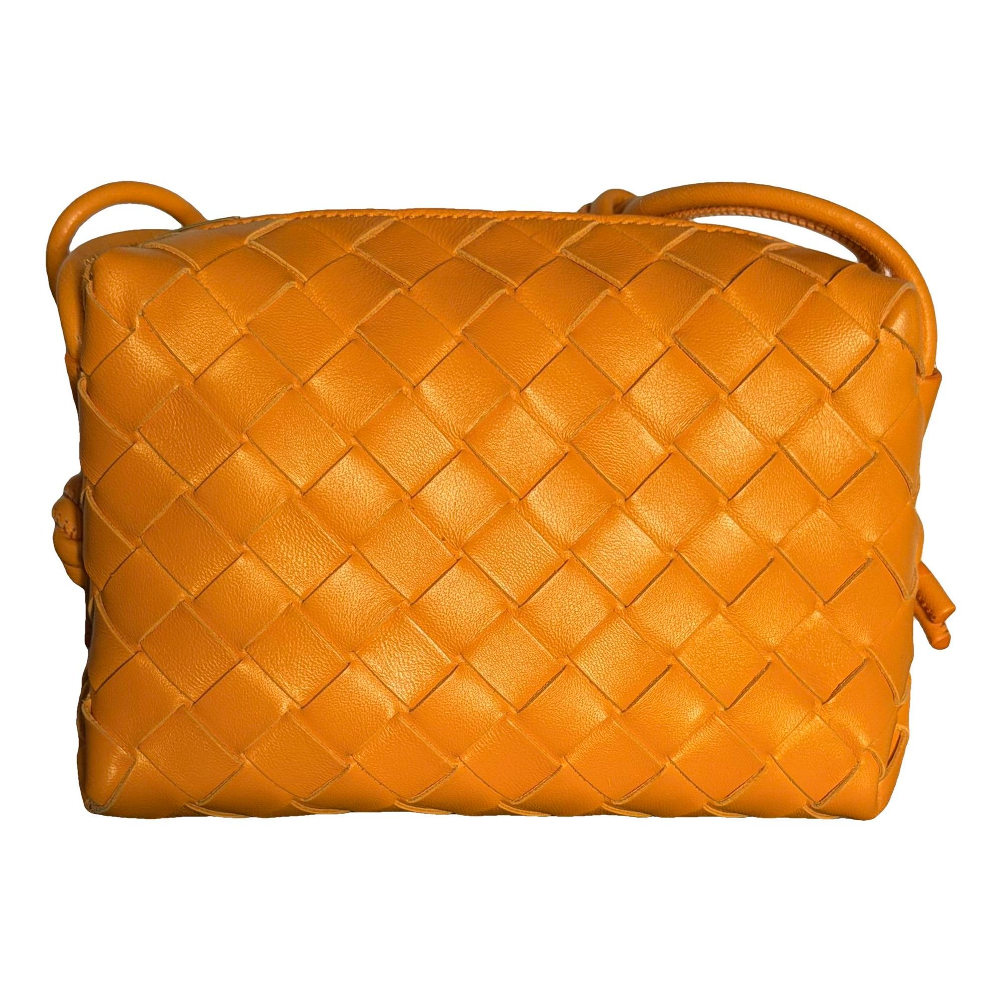 Loop leather crossbody bag