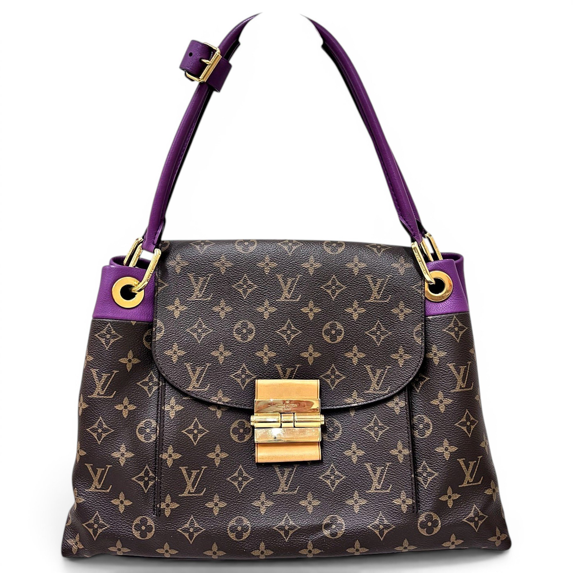 Olympe leather handbag