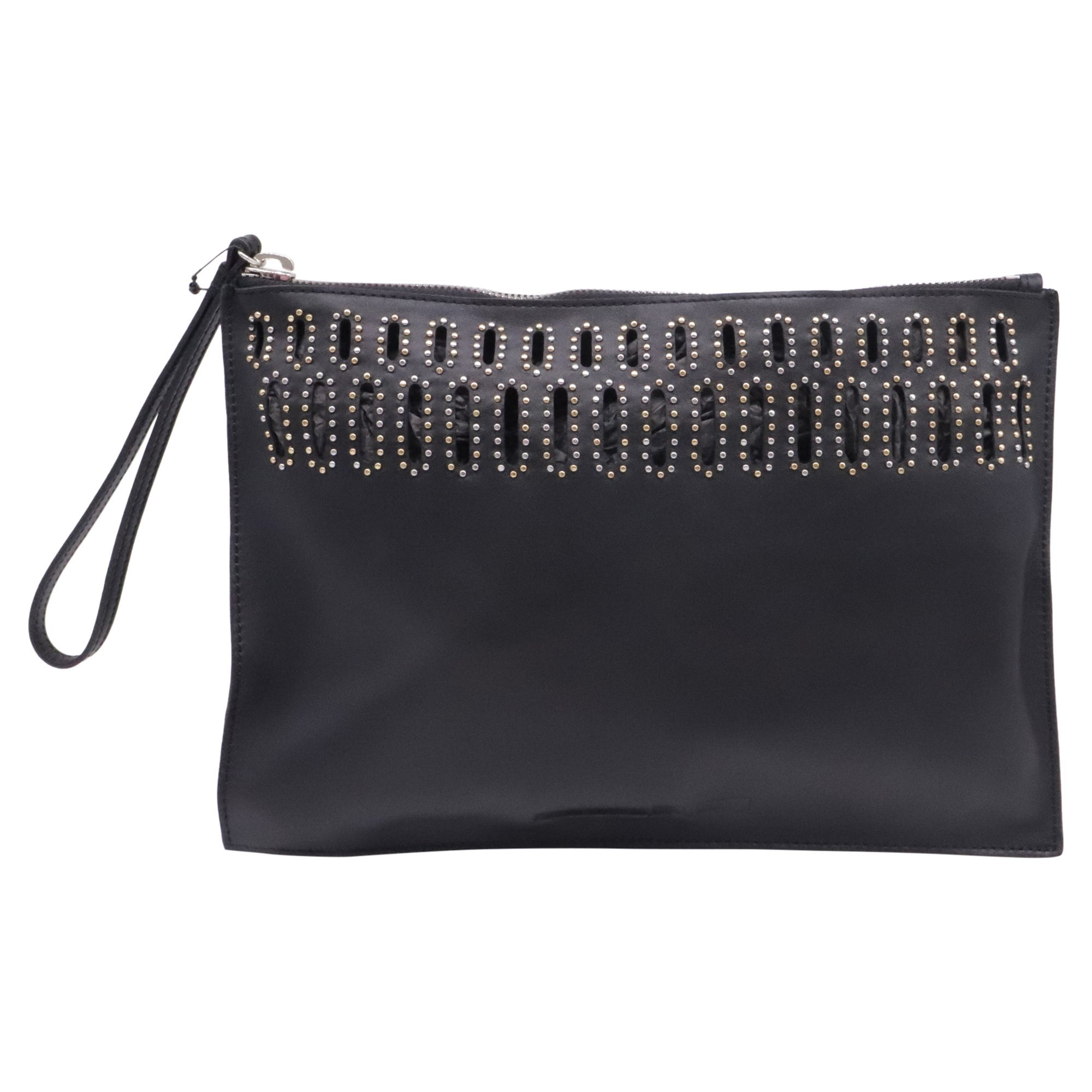 Alexander McQueen Leather clutch bag