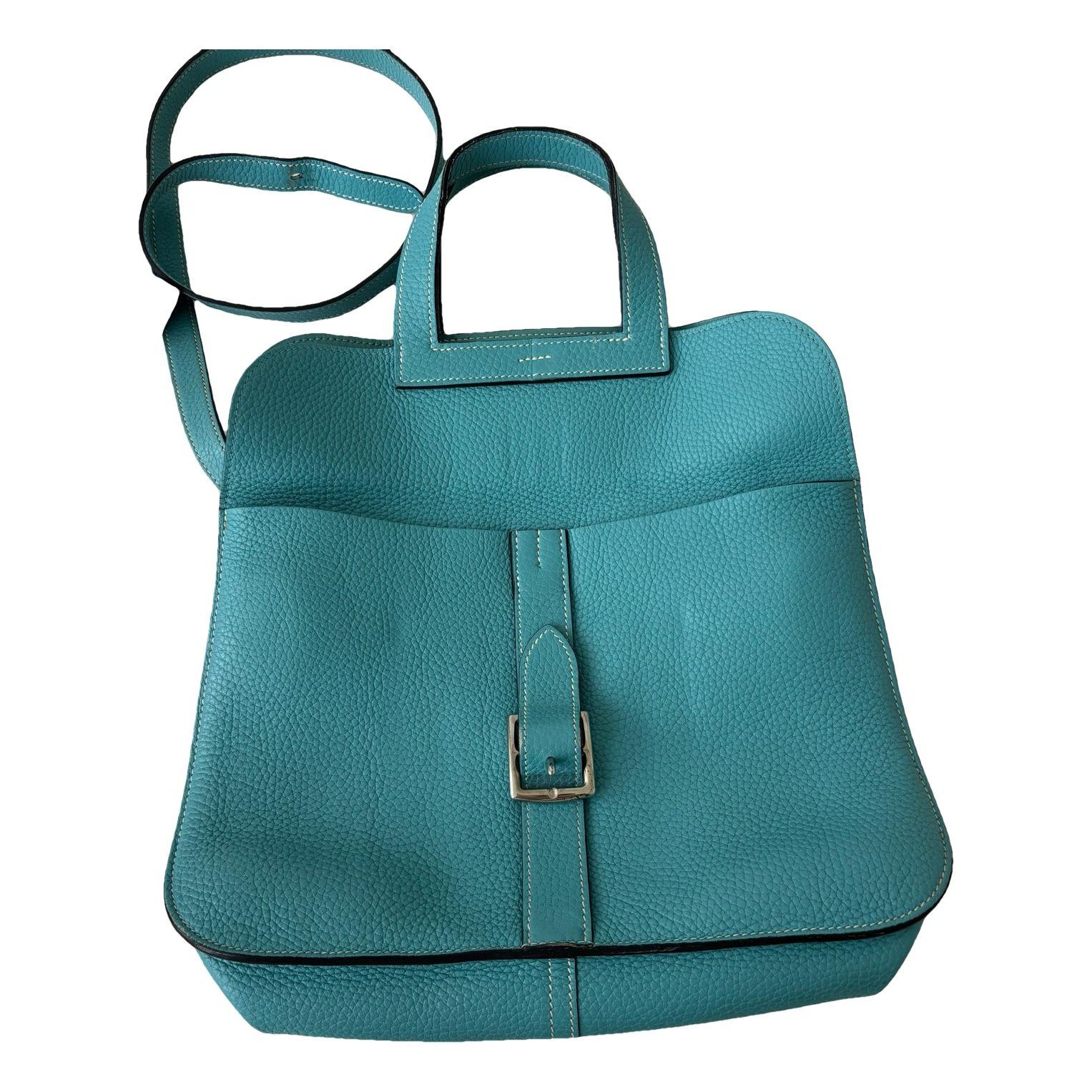 Halzan leather handbag