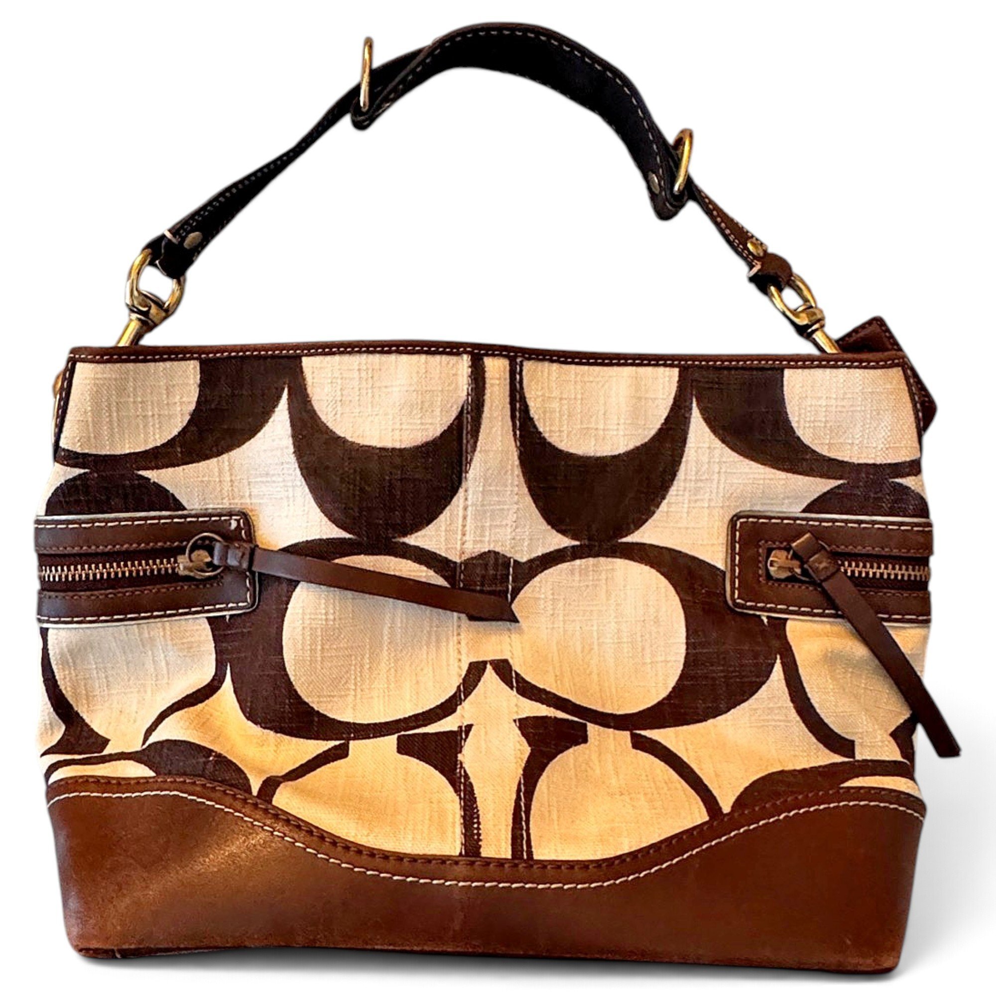 Linen handbag
