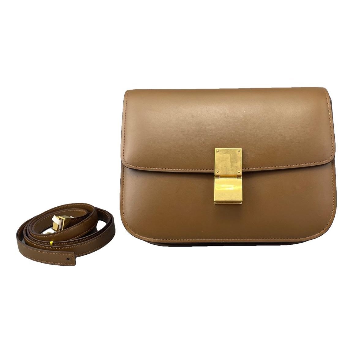 Classic leather handbag