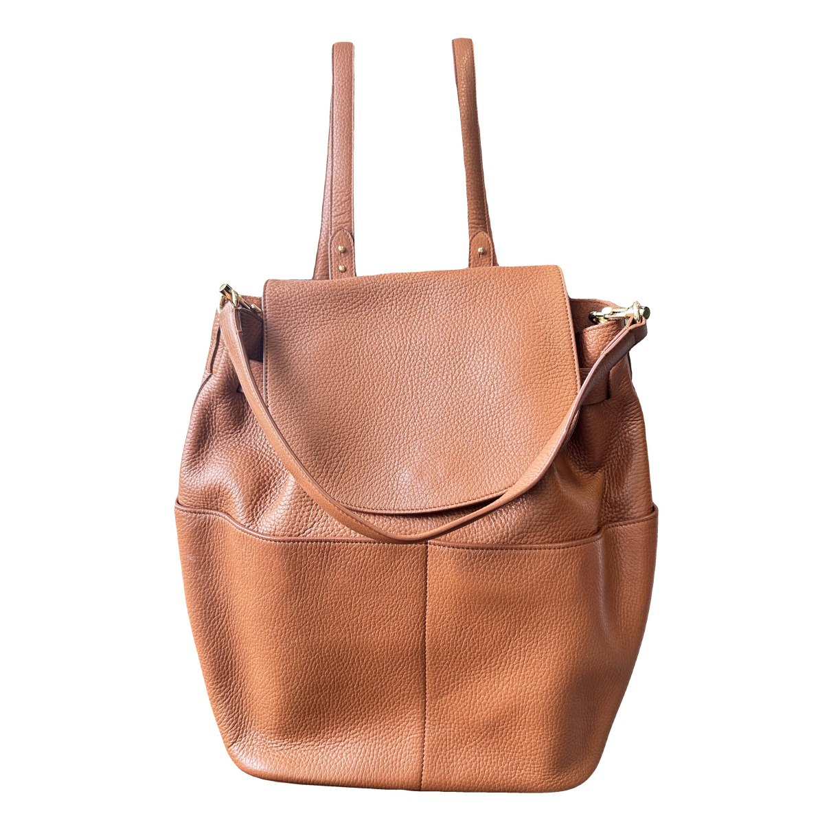 Cuyana Leather backpack