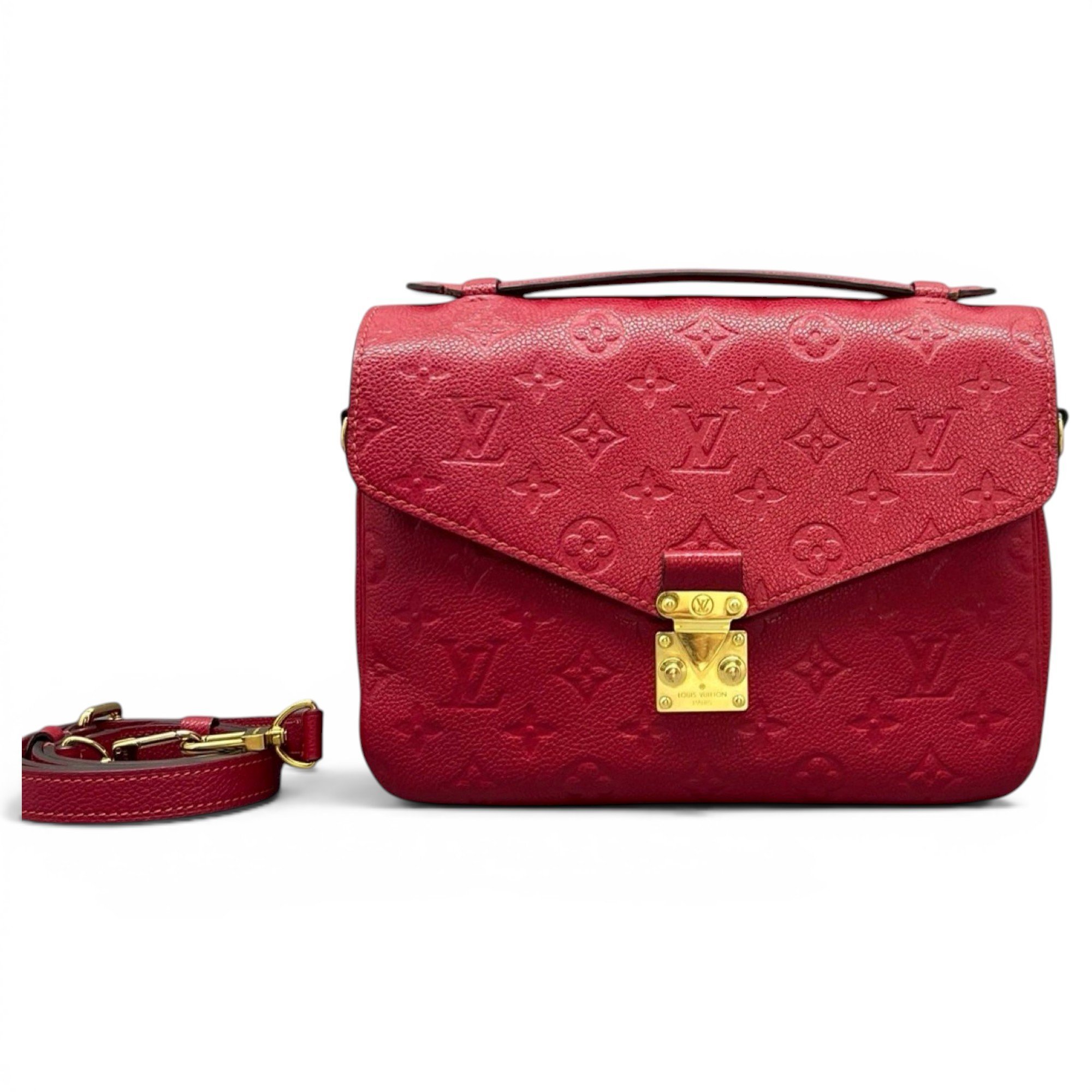 Metis leather handbag