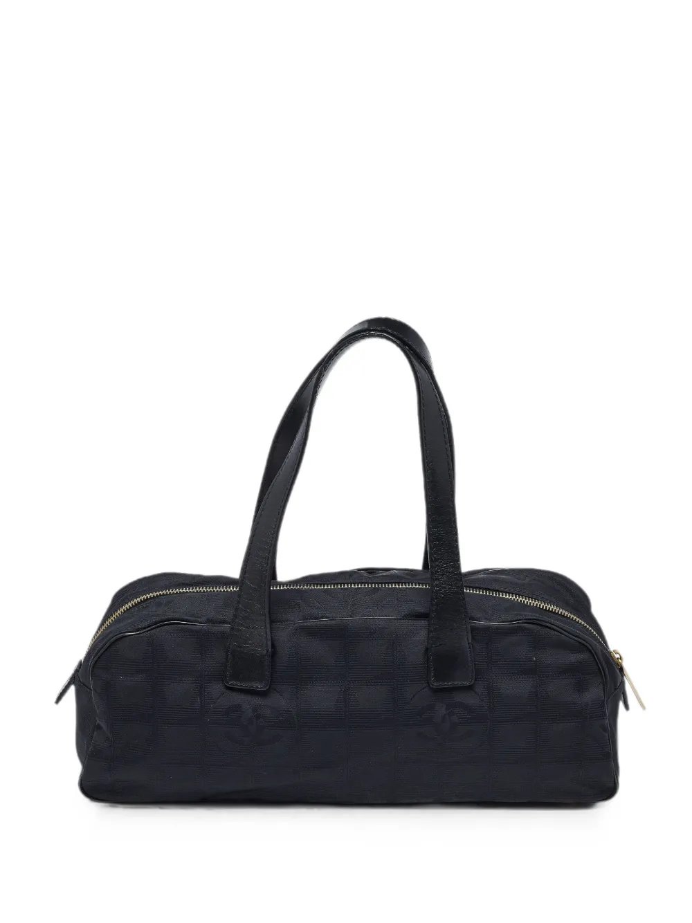 2003-2004 Travel Ligne logo-print bowler tote bag