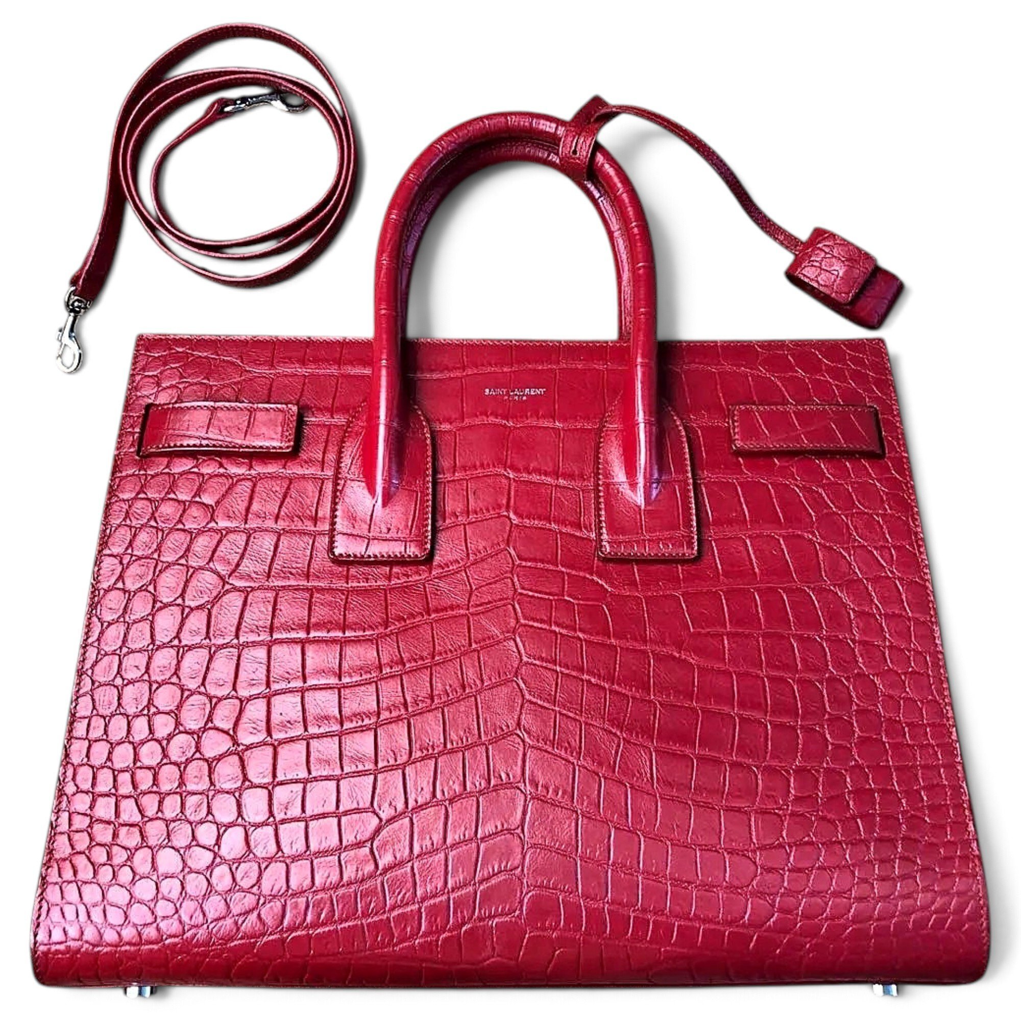Sac de Jour leather tote