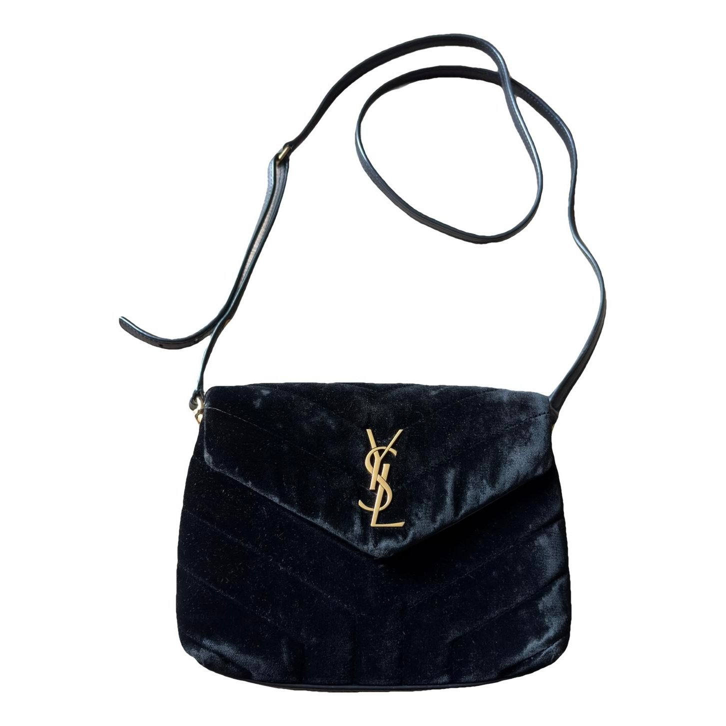 Loulou Toy velvet crossbody bag