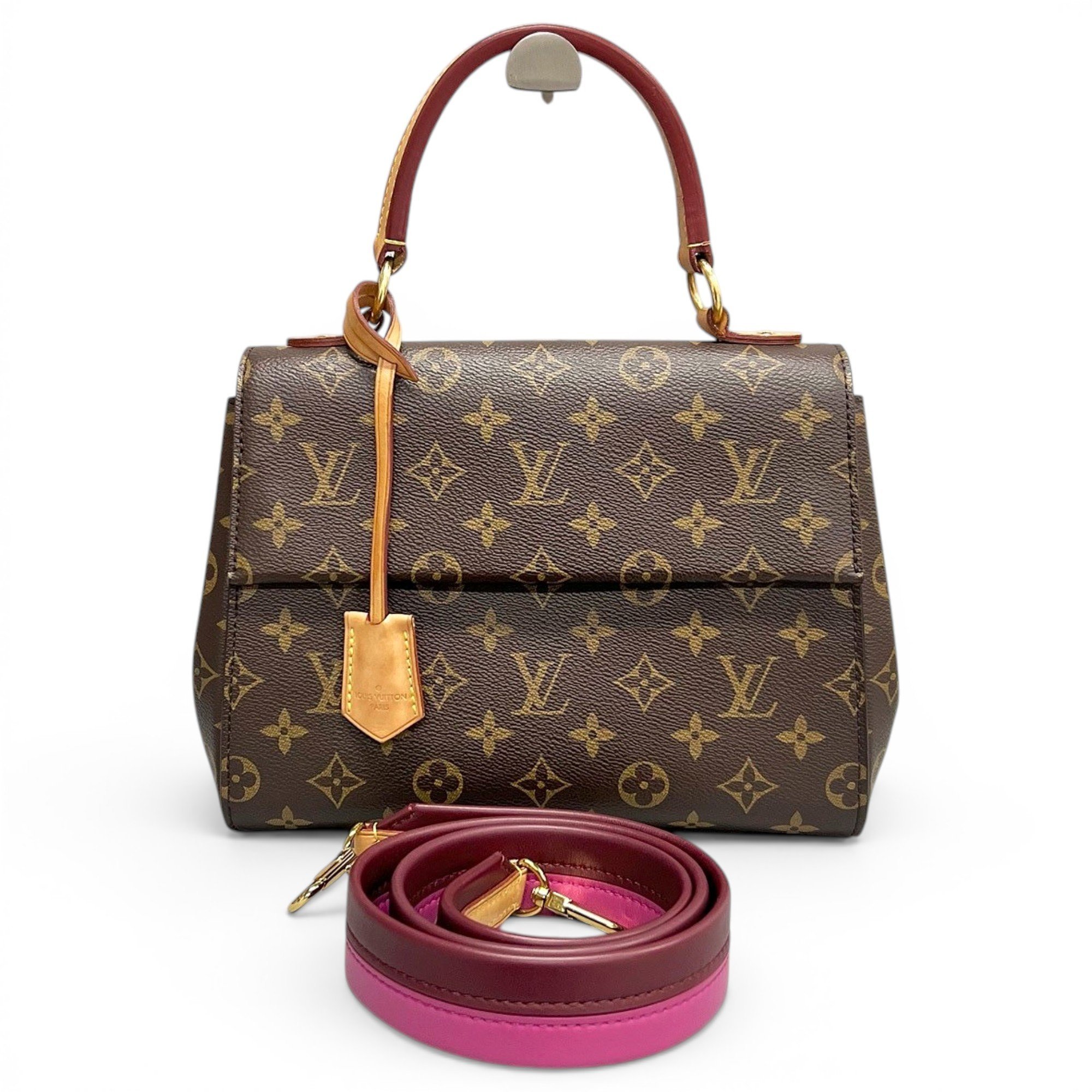 Cluny leather handbag