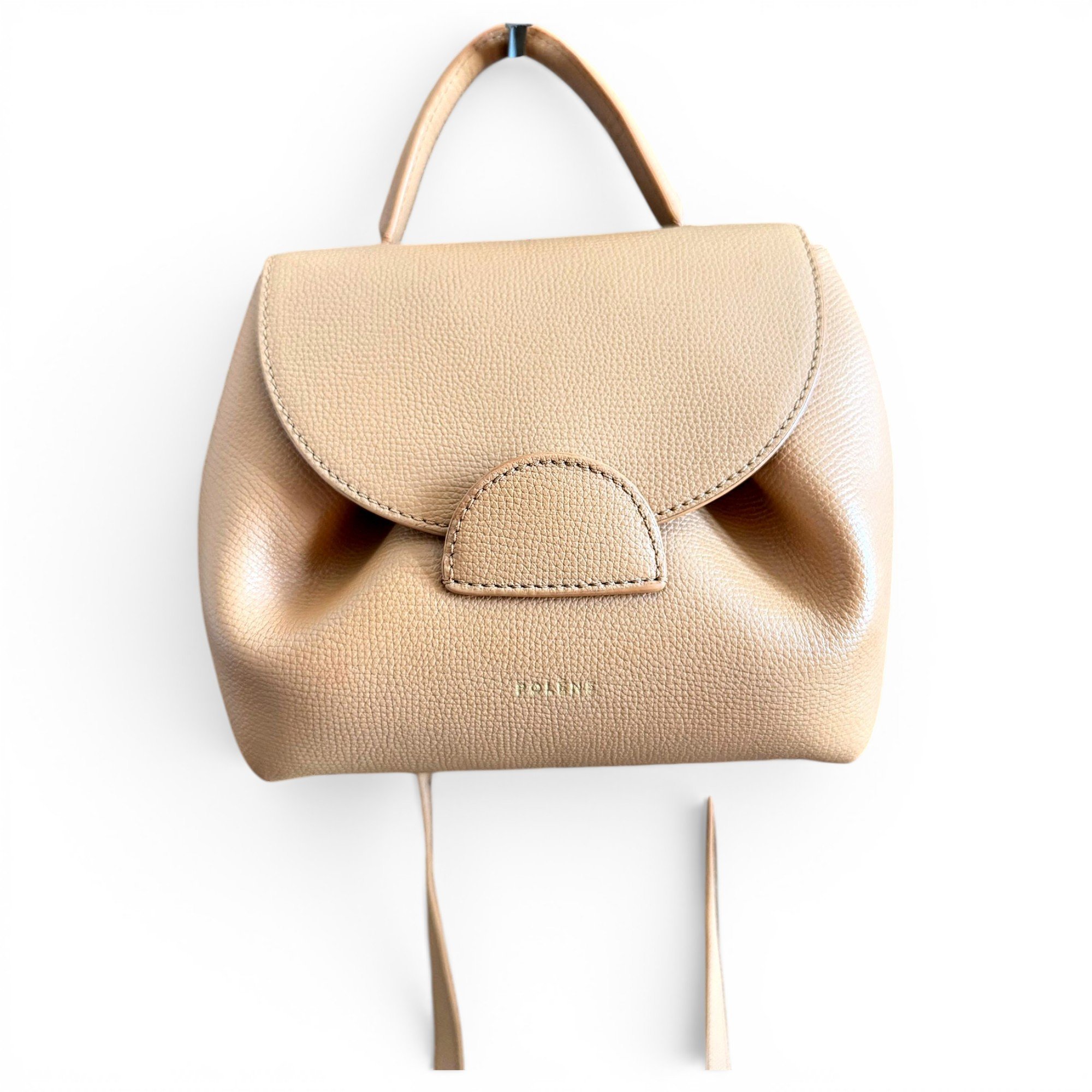 Polene Numéro un nano leather crossbody bag
