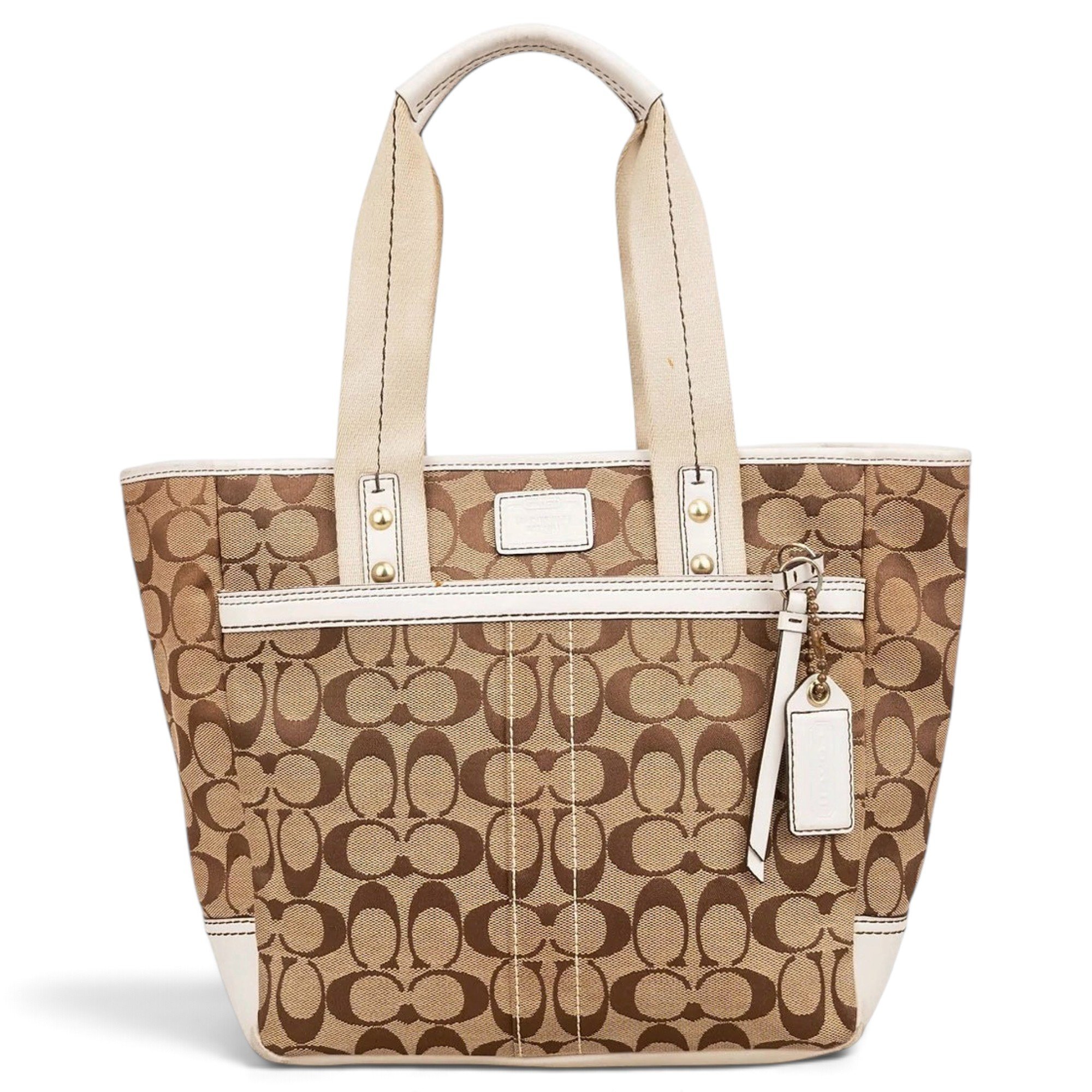 CITY ZIP TOTE cloth handbag