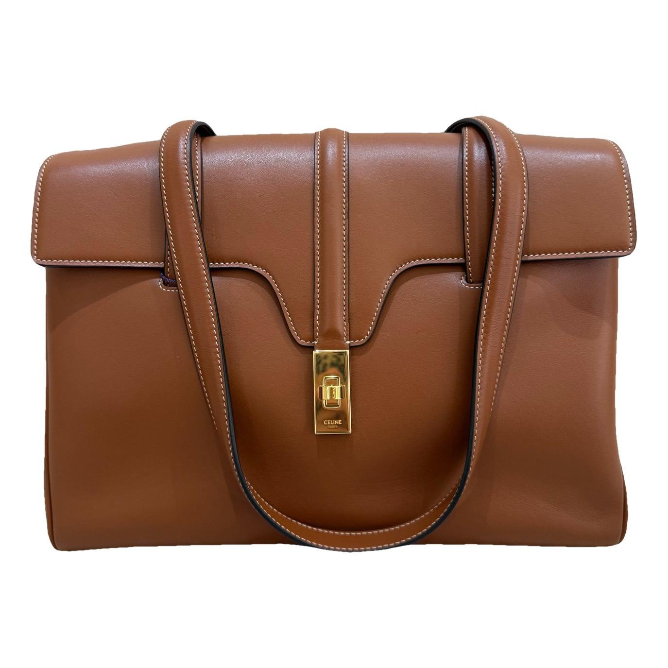 Sac 16 leather handbag