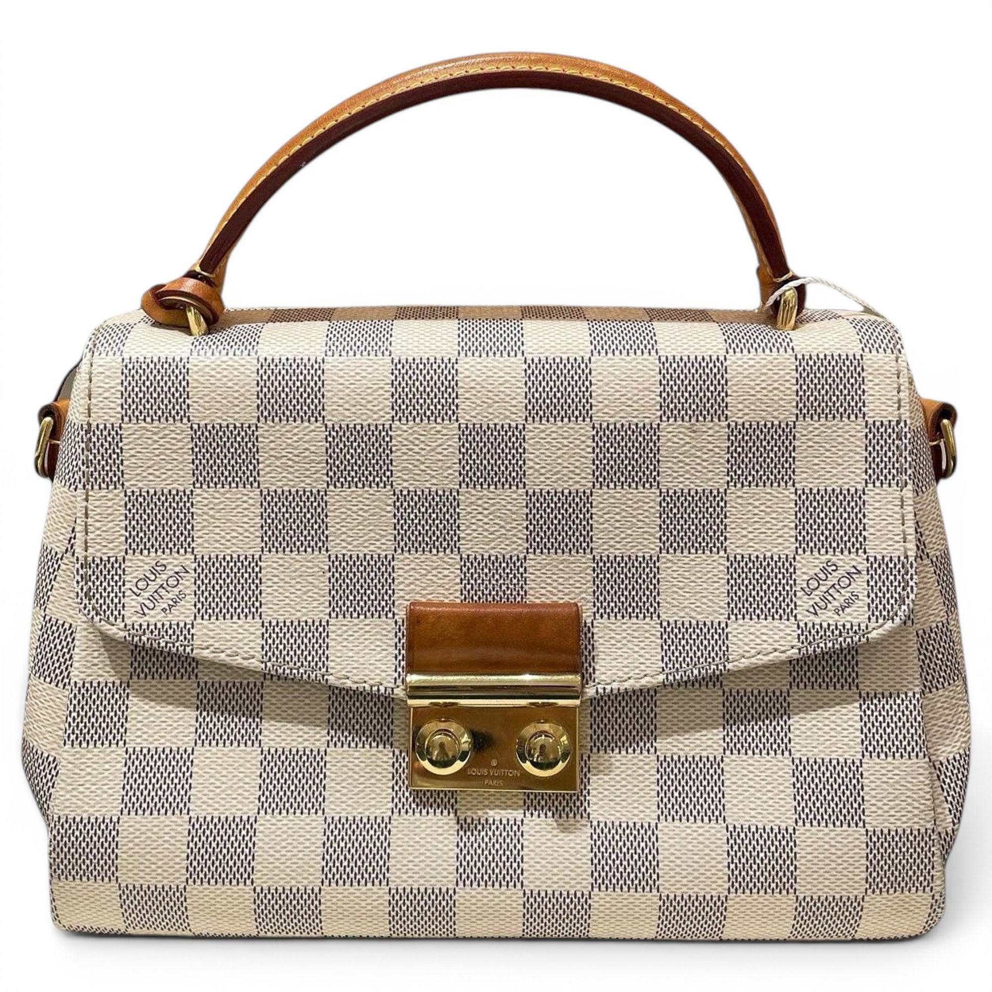 Croisette leather handbag