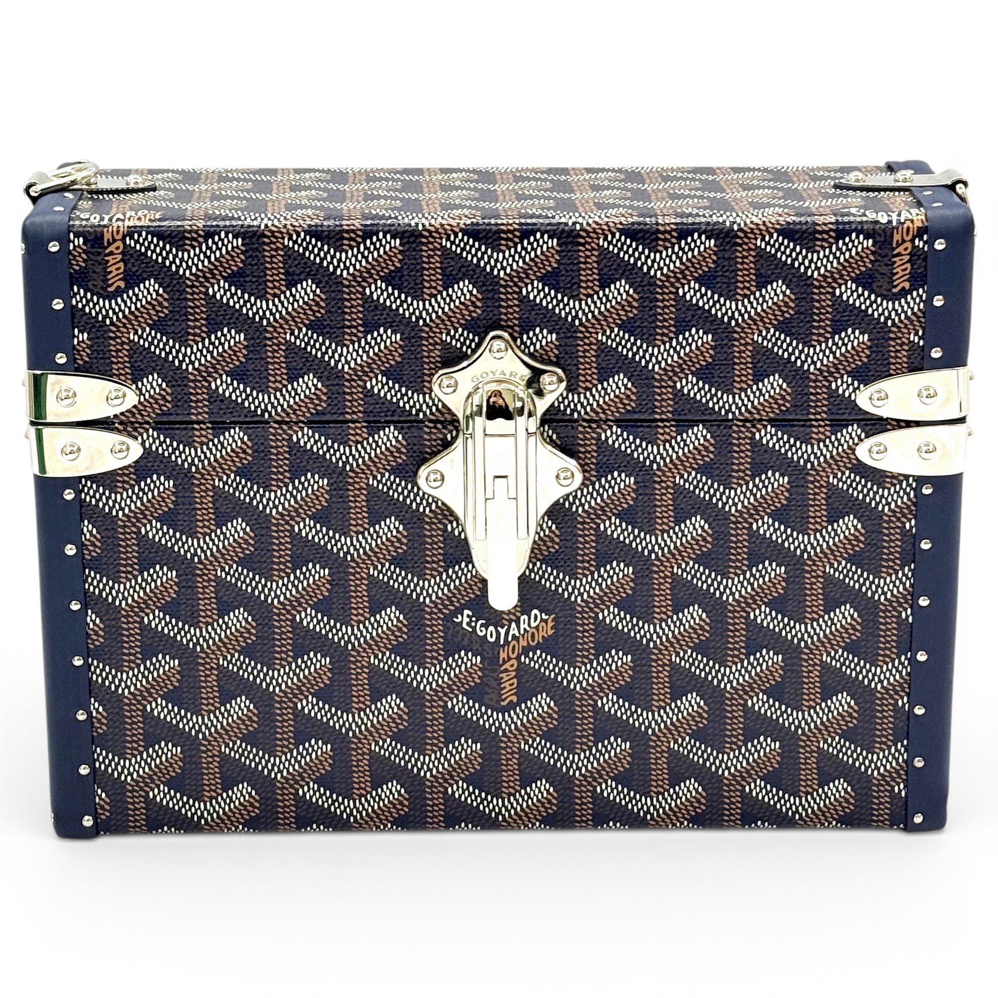 Goyard Minaudiere Goyardine handbag
