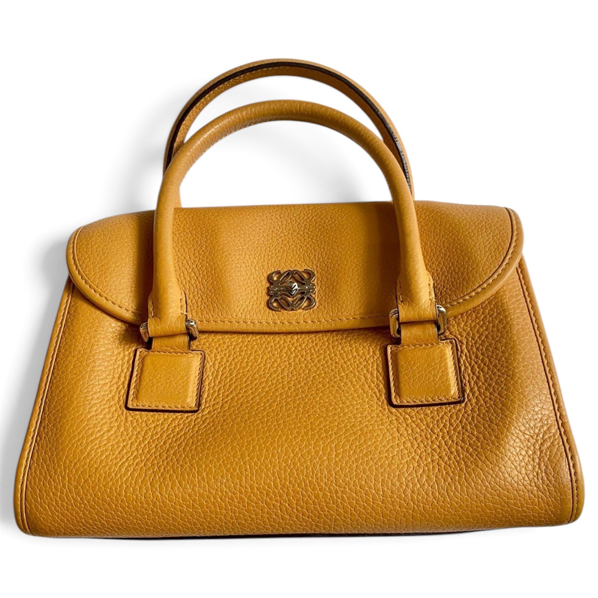 Leather handbag