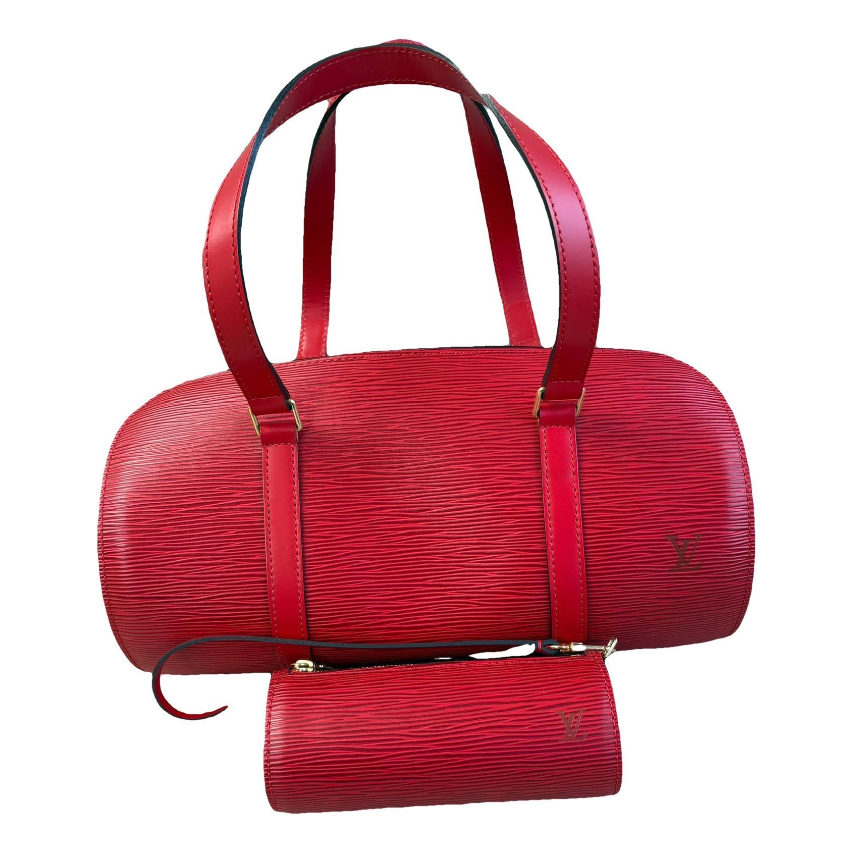 Papillon leather handbag