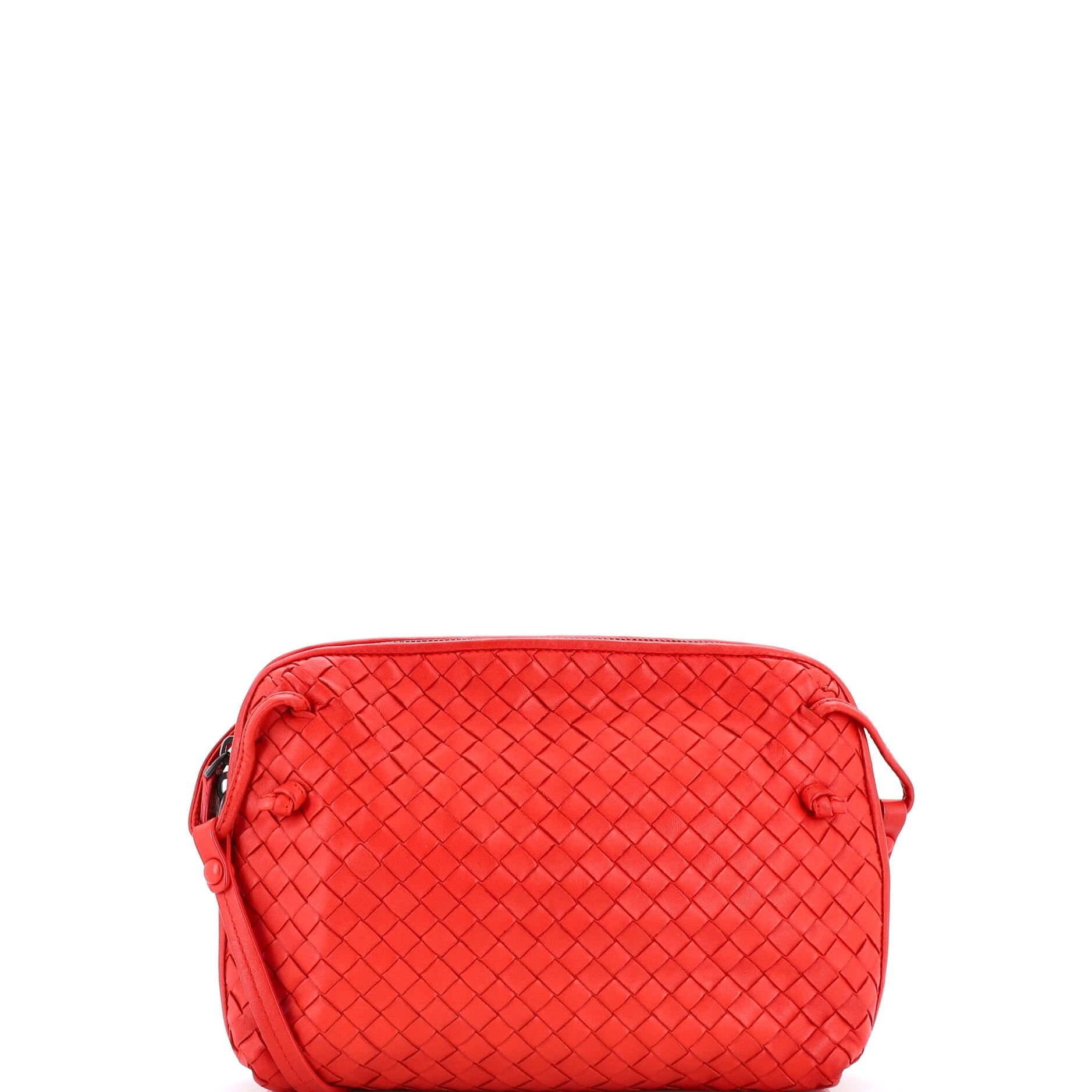 Bottega Veneta Nodini Crossbody Bag Intrecciato Nappa Small