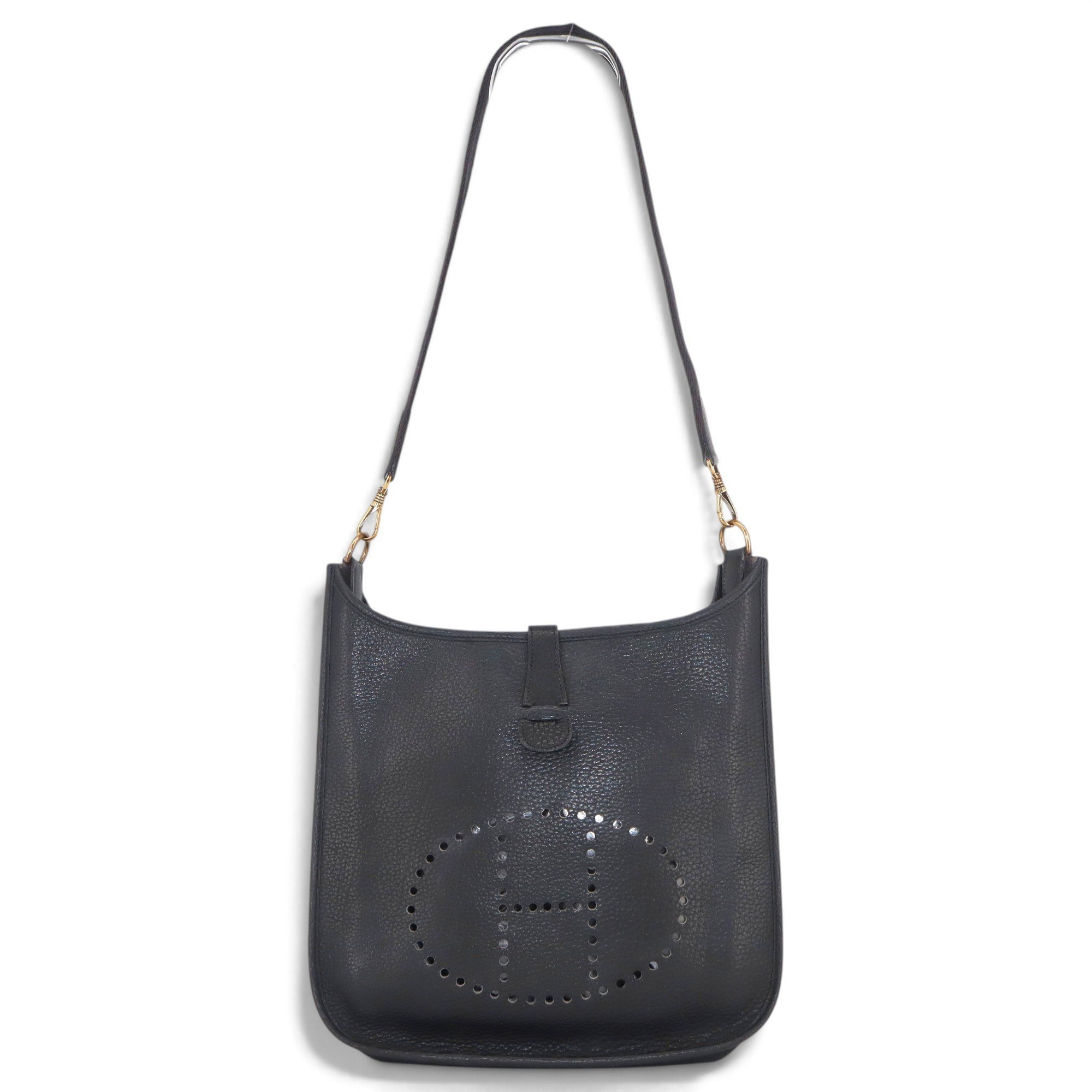 Evelyne pony-style calfskin handbag