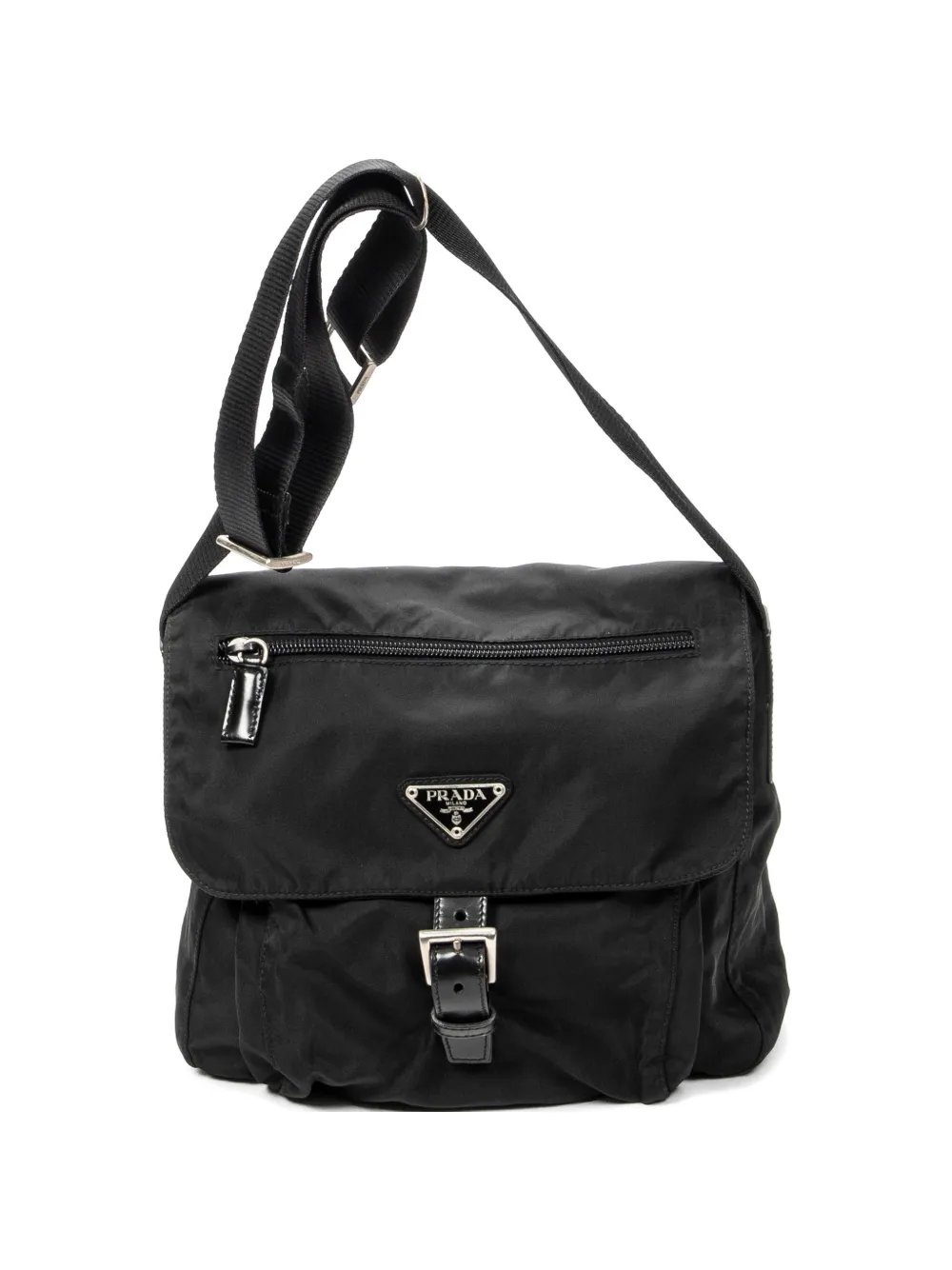 Prada buckled shoulder bag