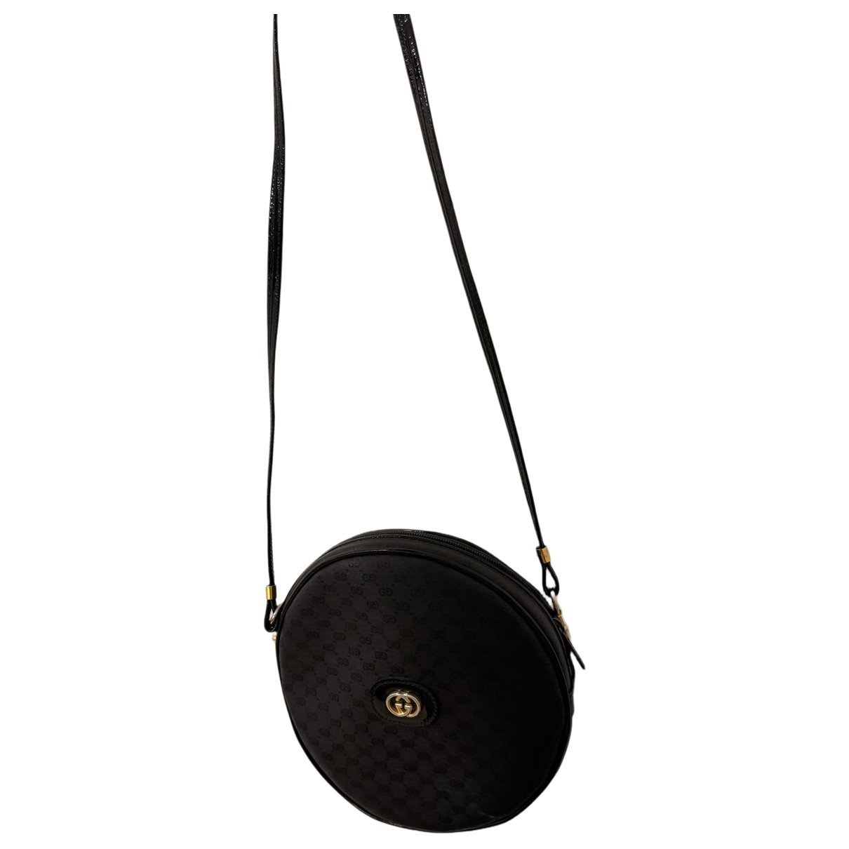 Ophidia Round cloth crossbody bag