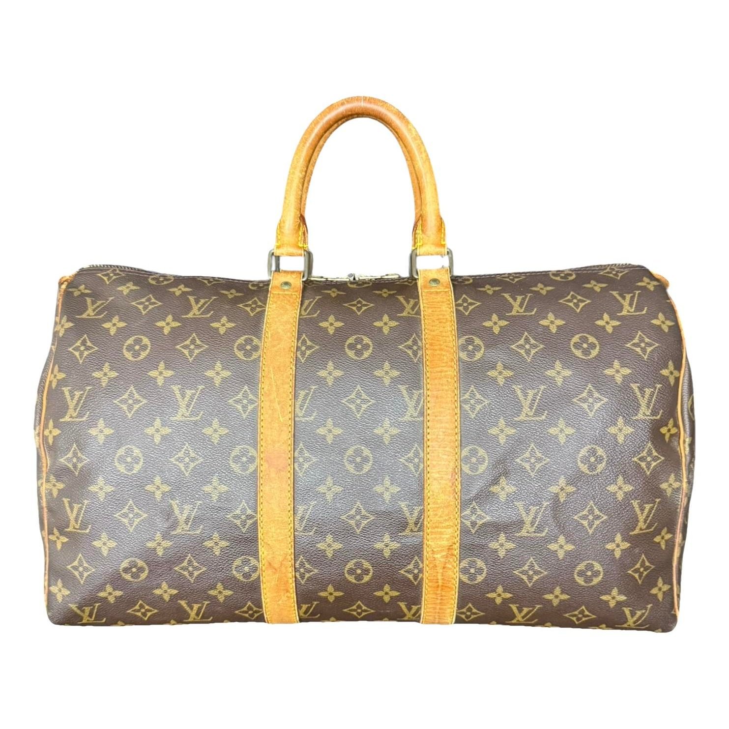 Keepall leather 24h bag