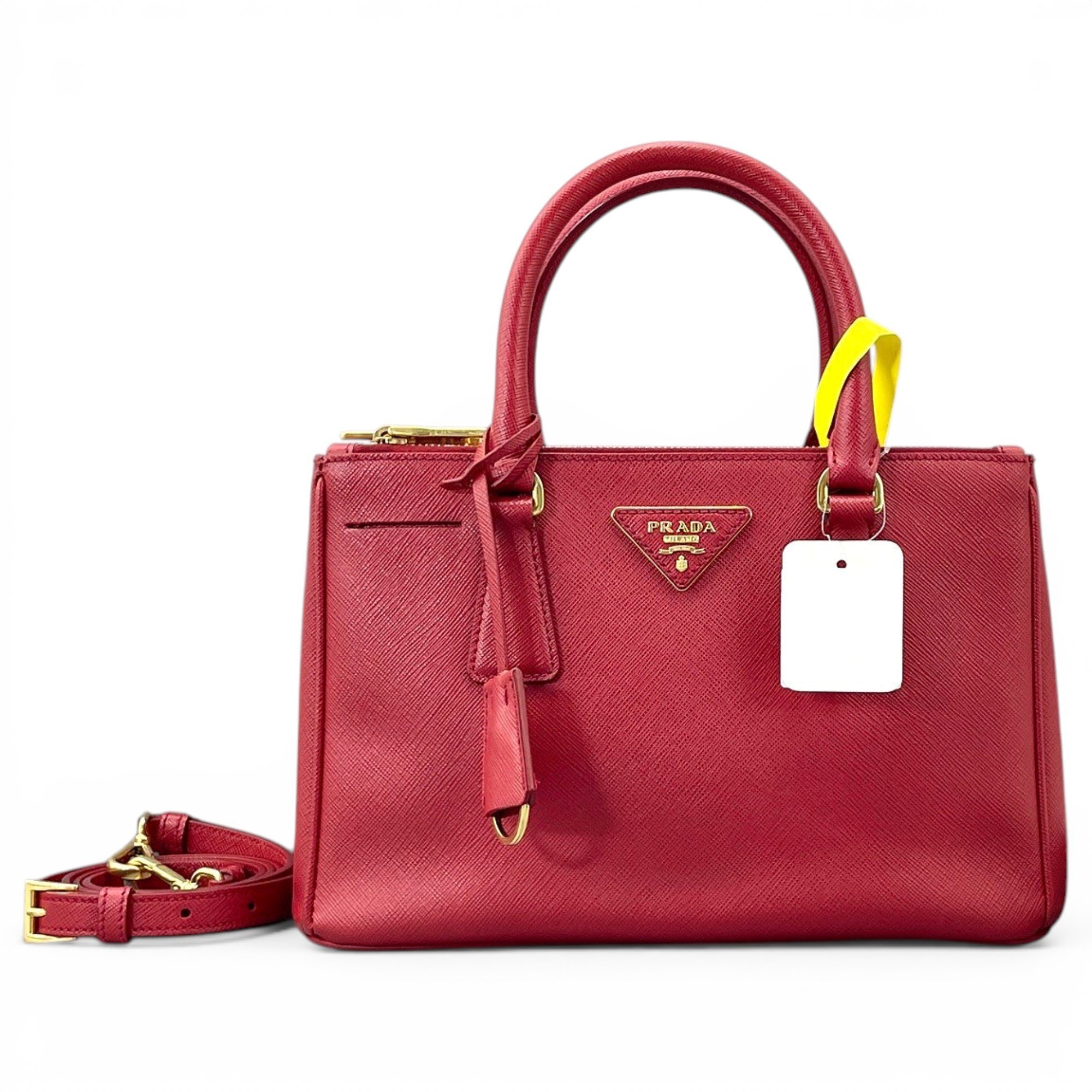 Galleria leather handbag