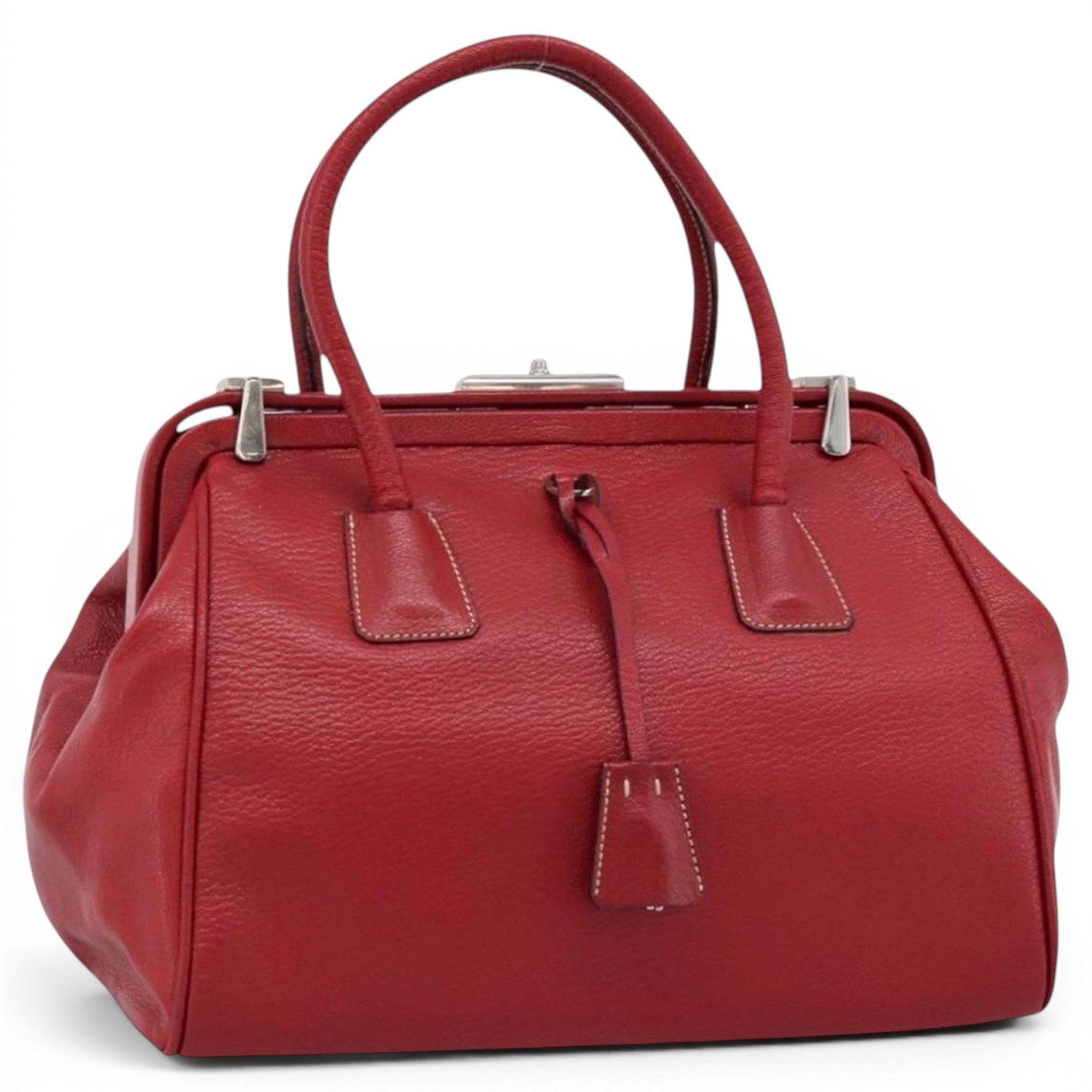 Leather handbag