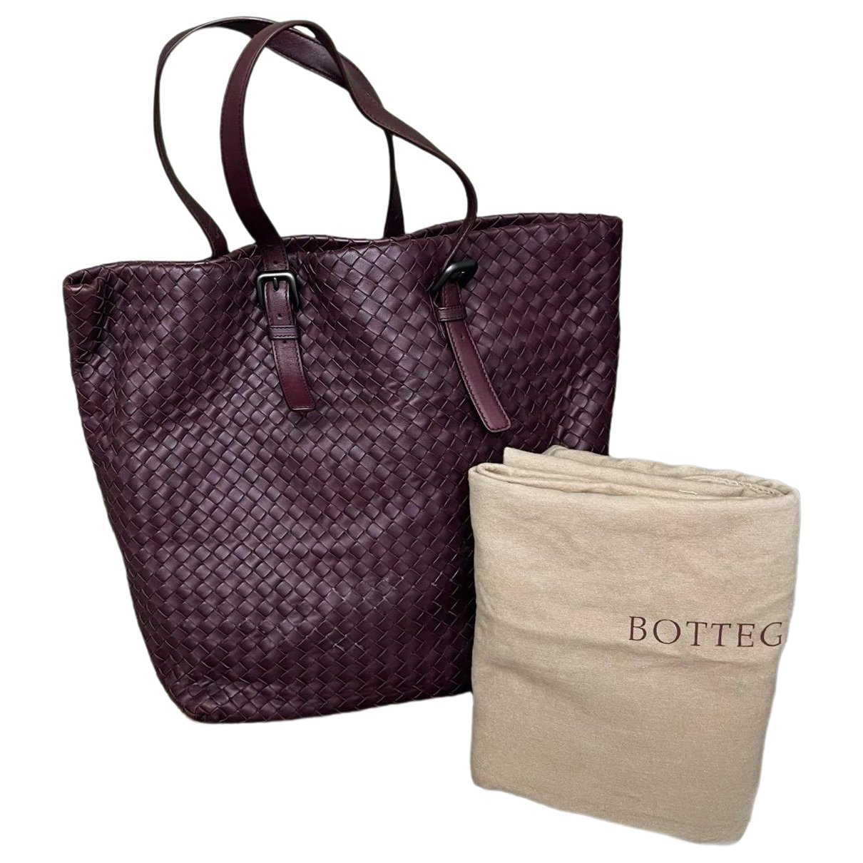 Parachute leather handbag