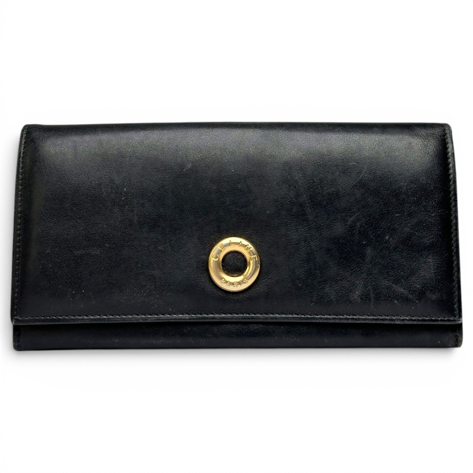 Ring leather mini bag