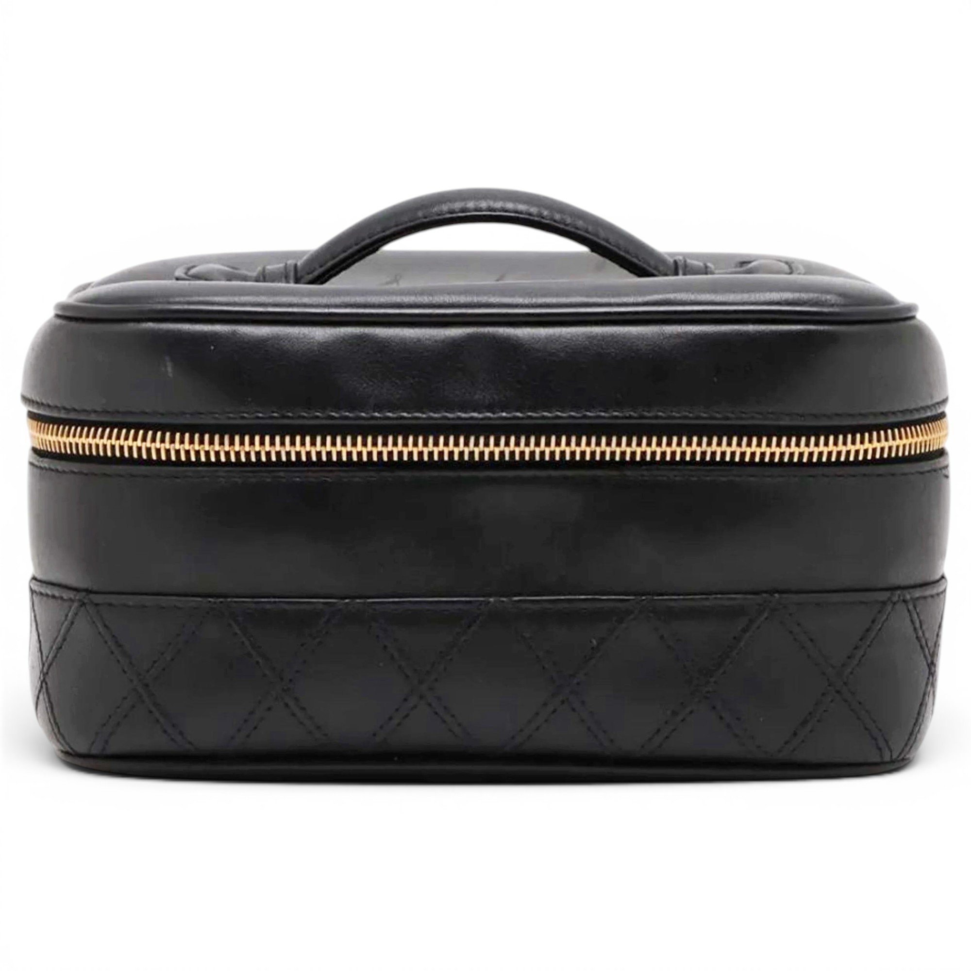 Vanity leather bag