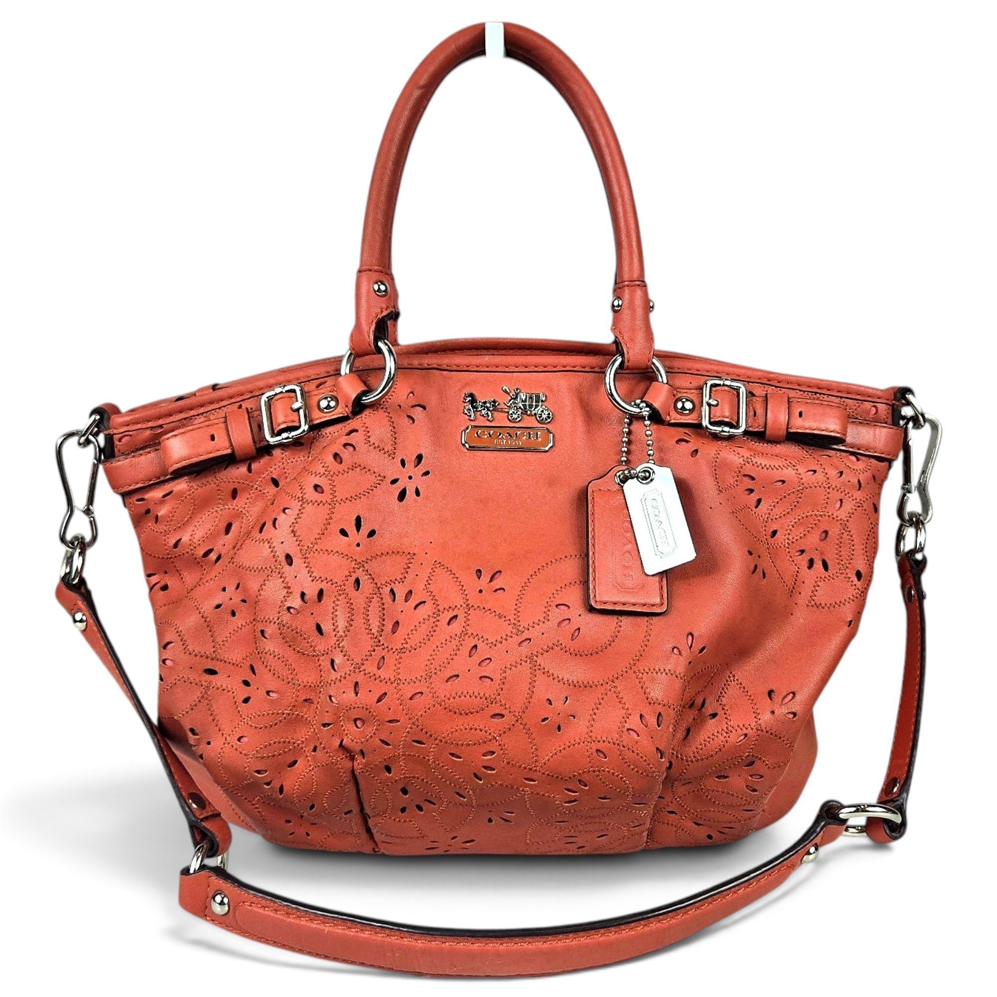Coach Madison leather satchel