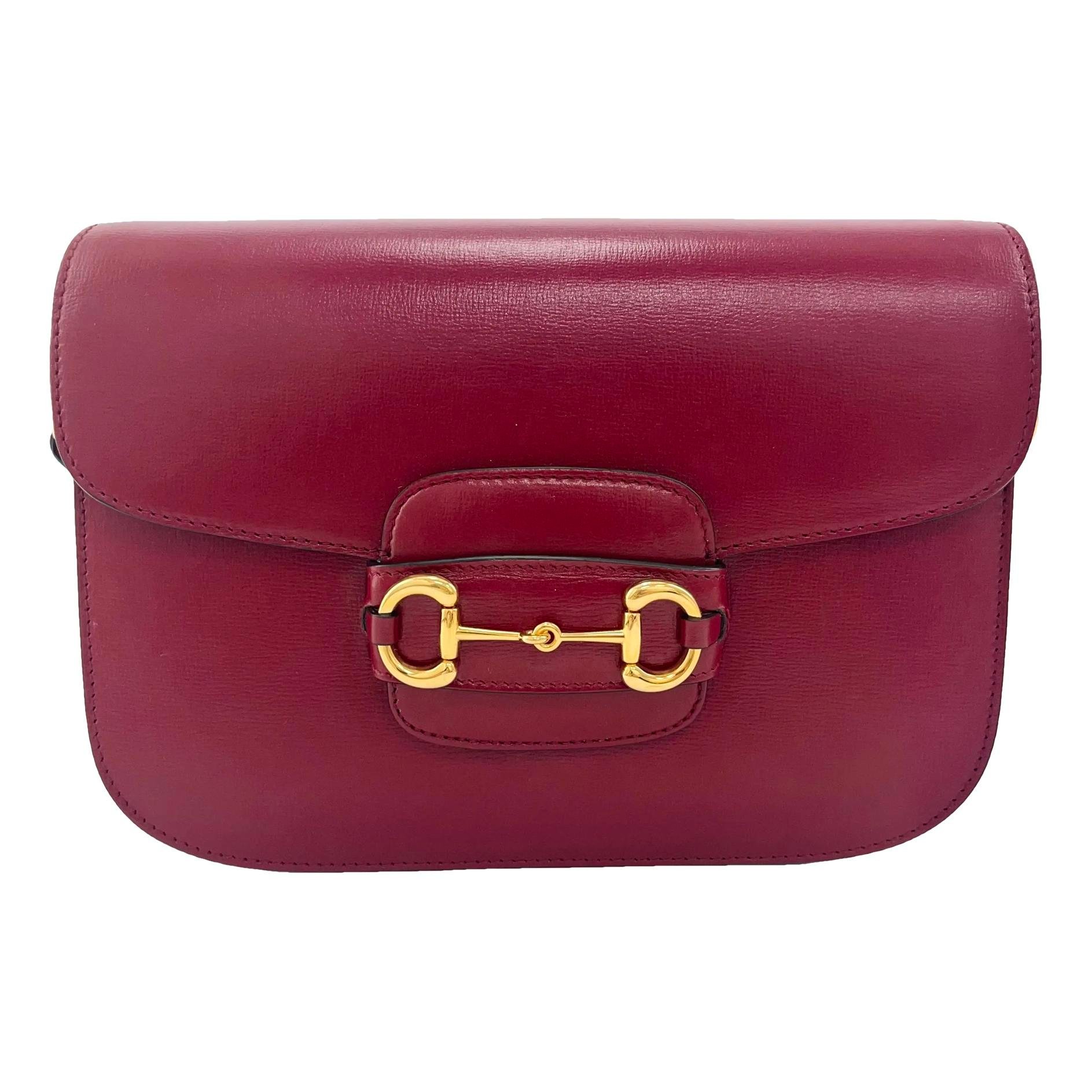Horsebit 1955 leather handbag