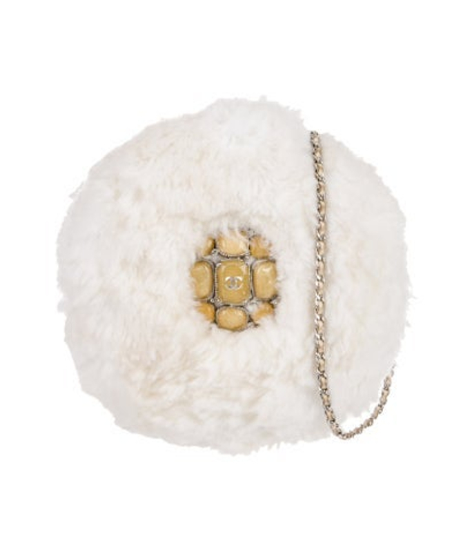 Chanel Faux Fur Fantasy Fur Cc Crossbody