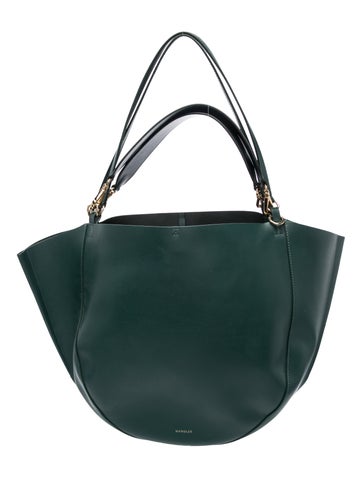 Wandler Leather Top Handle Bag
