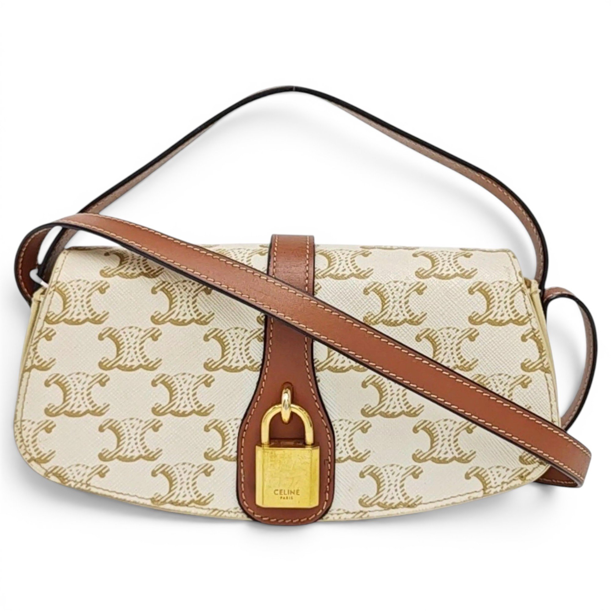 Tabou leather handbag