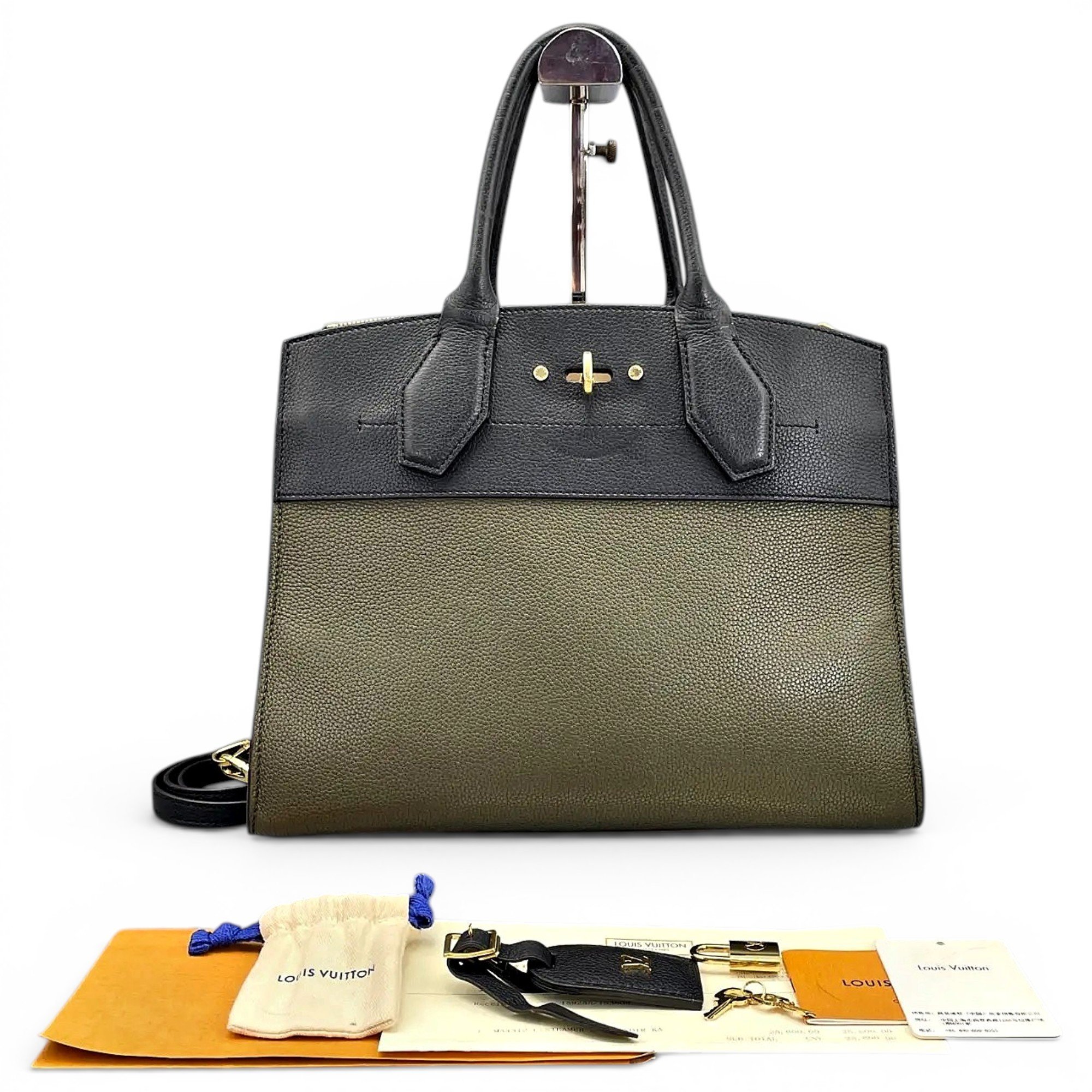 City Steamer leather handbag