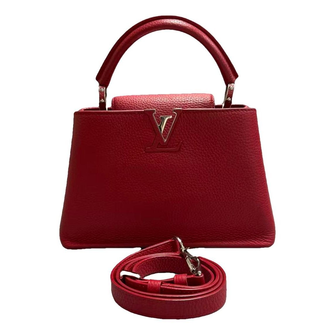 Capucines leather handbag