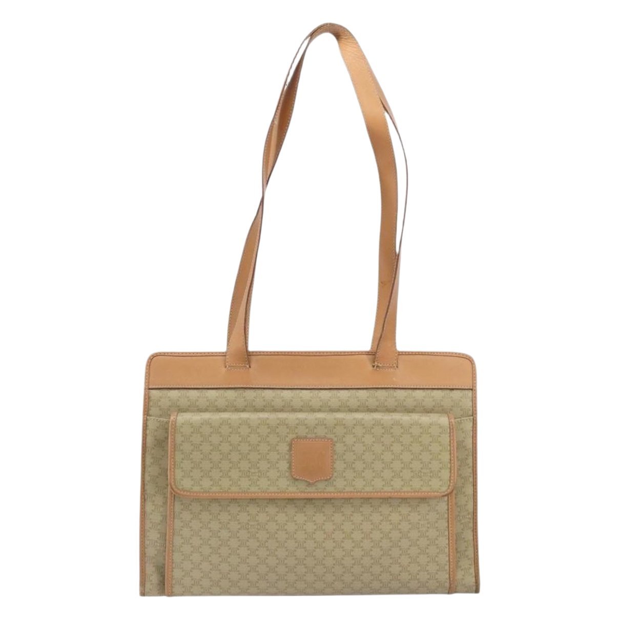 Leather tote