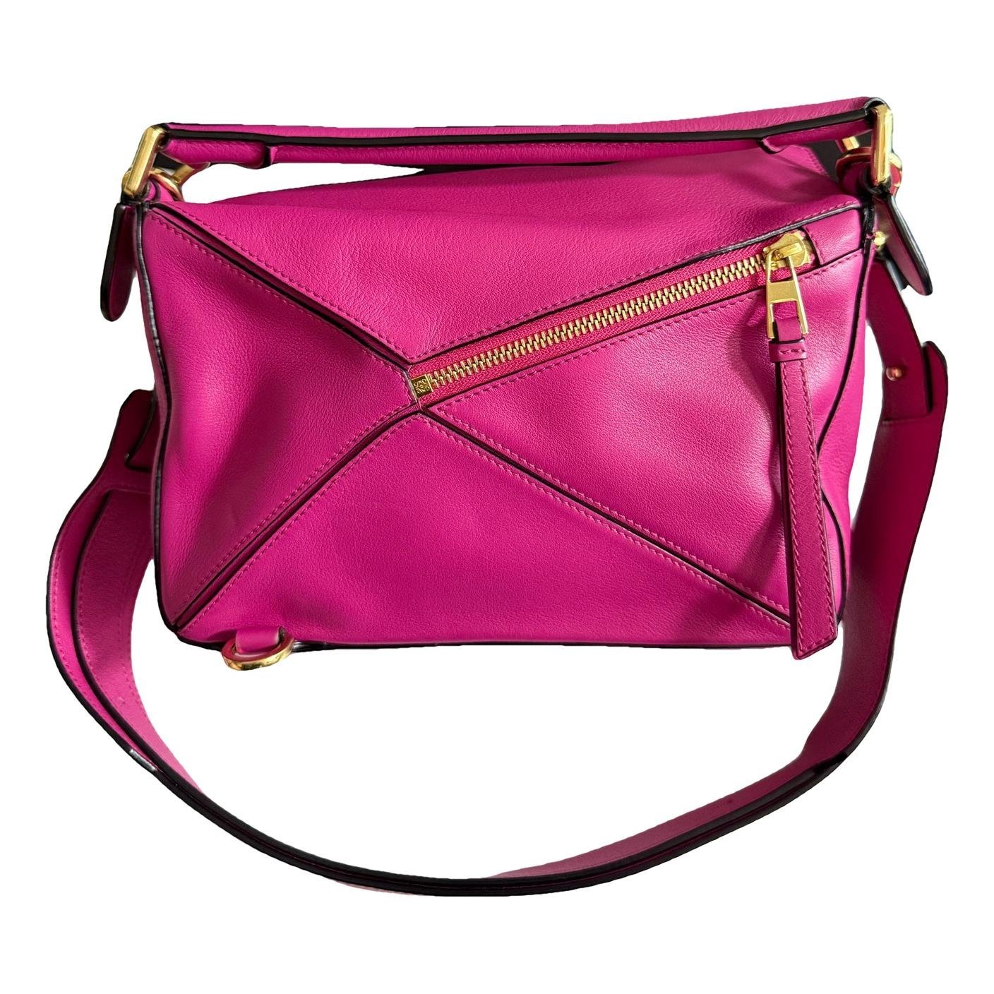 Puzzle pony-style calfskin handbag