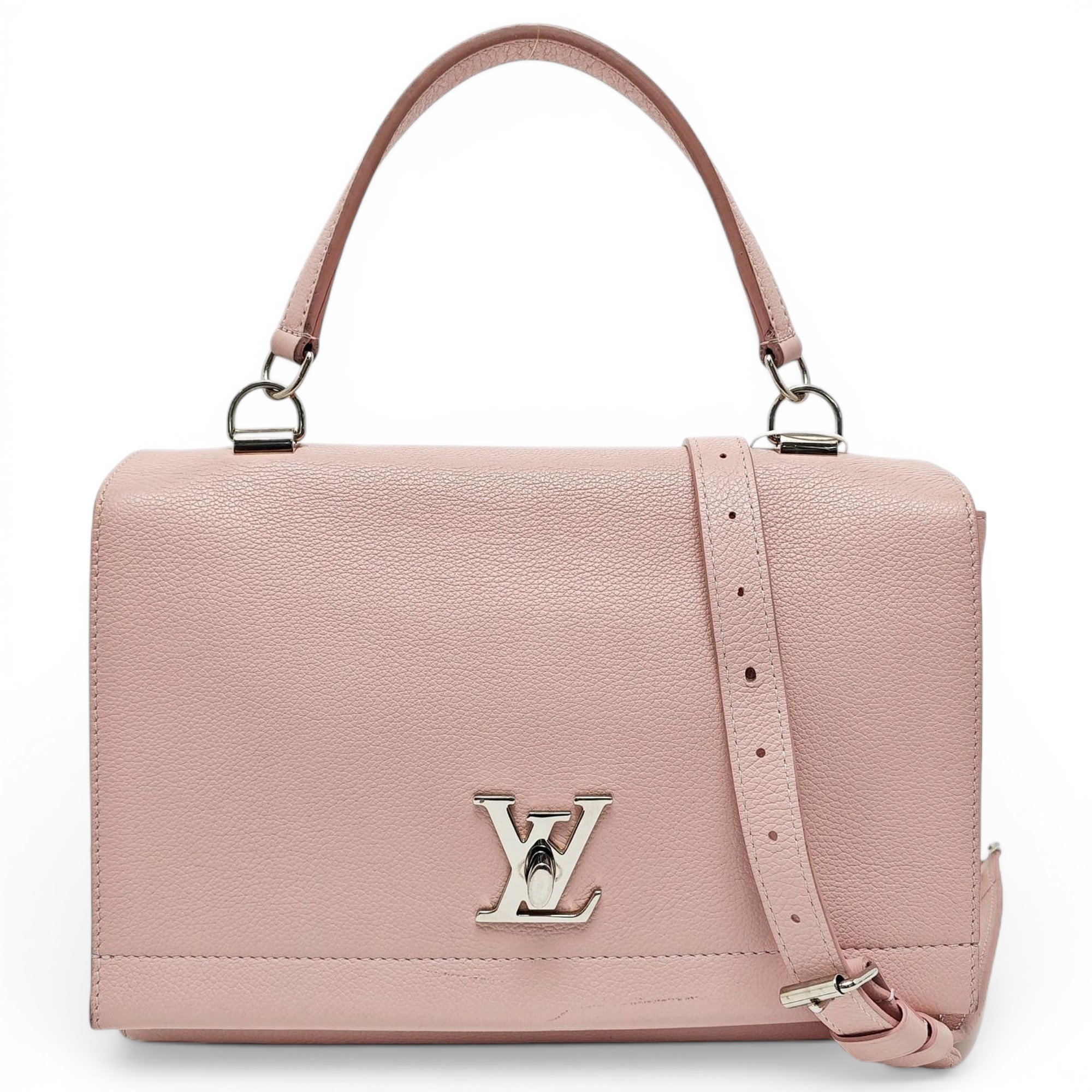 Lockme leather crossbody bag